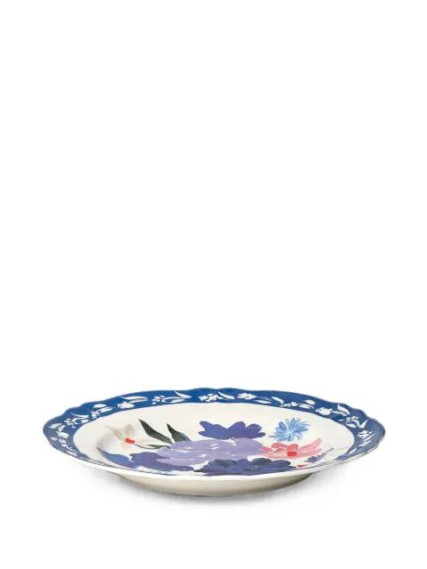 Bitossi 플로랄 프린트 스칼럽 엣지 접시