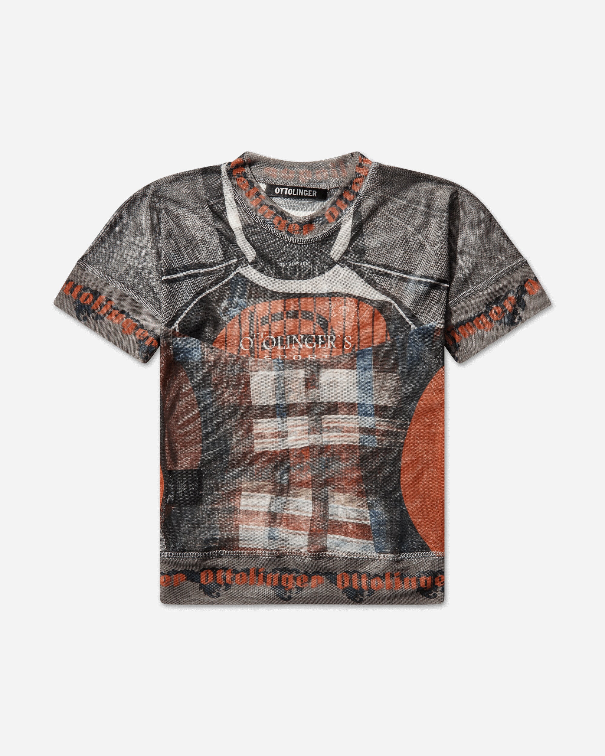 メッシュオットTシャツレーシングチェック | 오토링거 | FETCHING