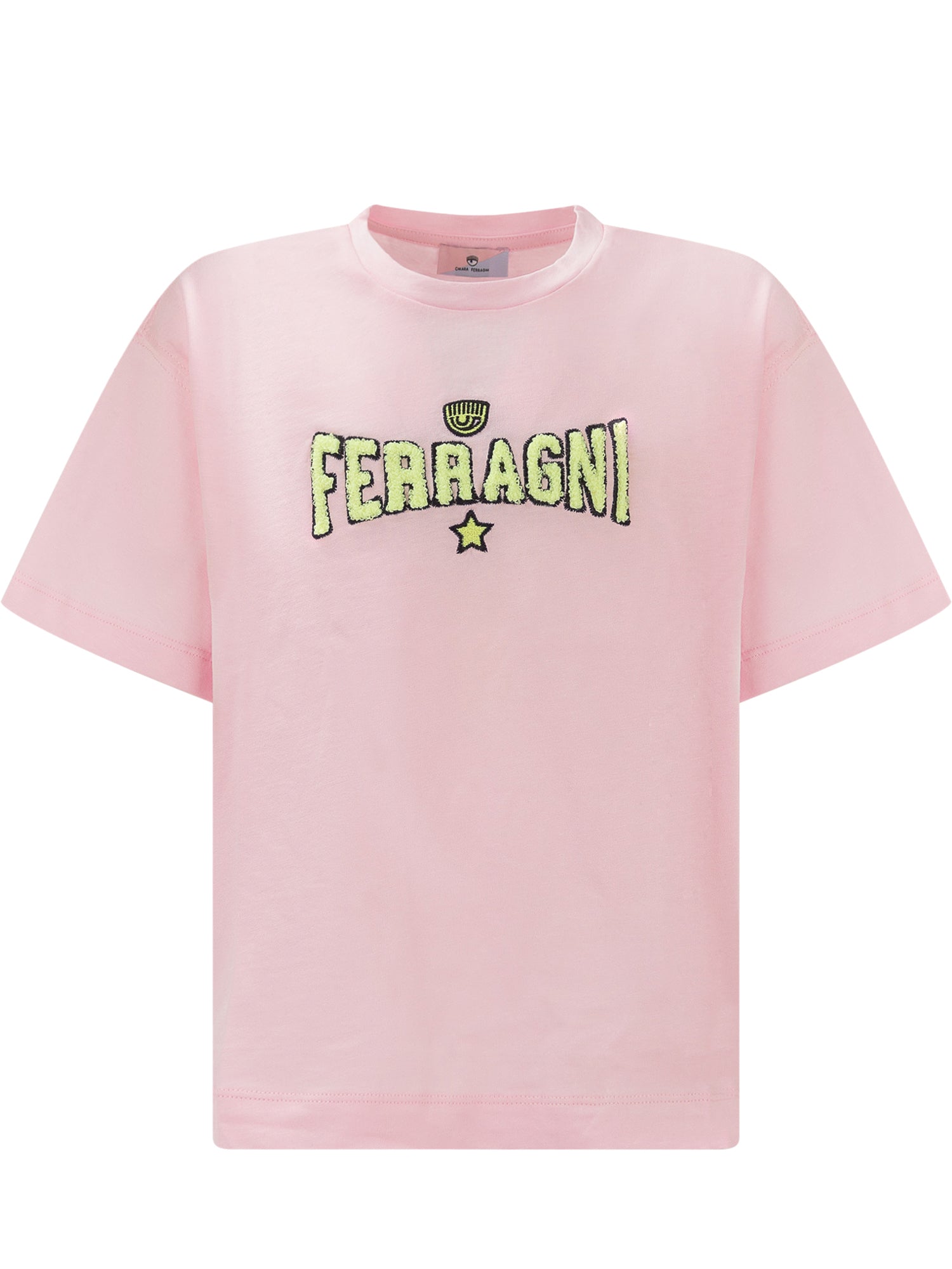 Chiara Ferragni Kids 키즈 로고 티셔츠