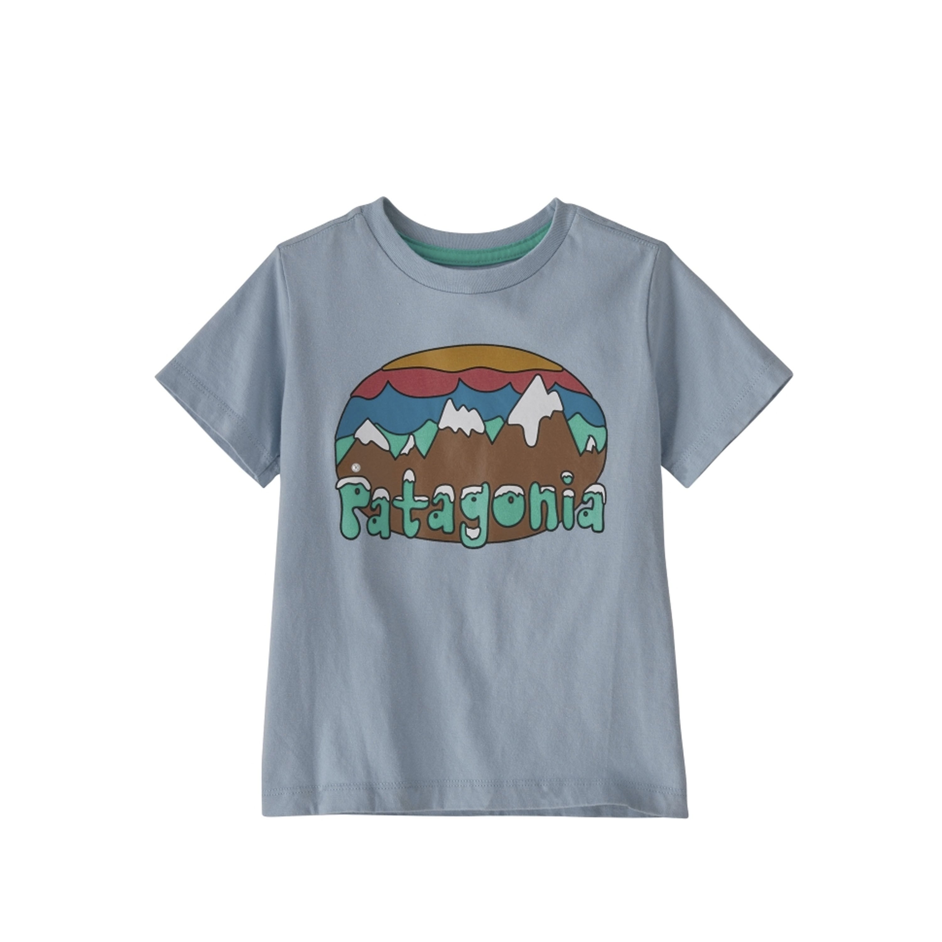 Patagonia Kids 베이비 파타고니아 재생 유기농 인증 코튼 그래픽 티셔츠