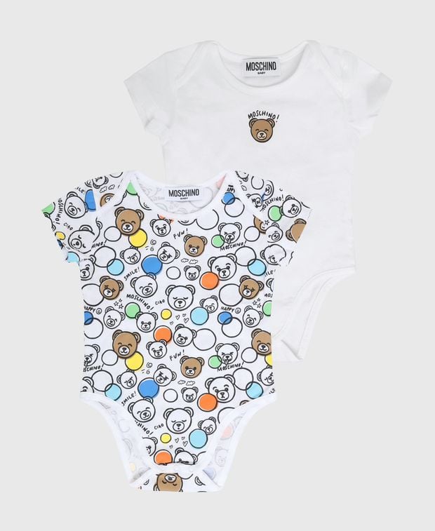Moschino Kids 바디 2개 팩