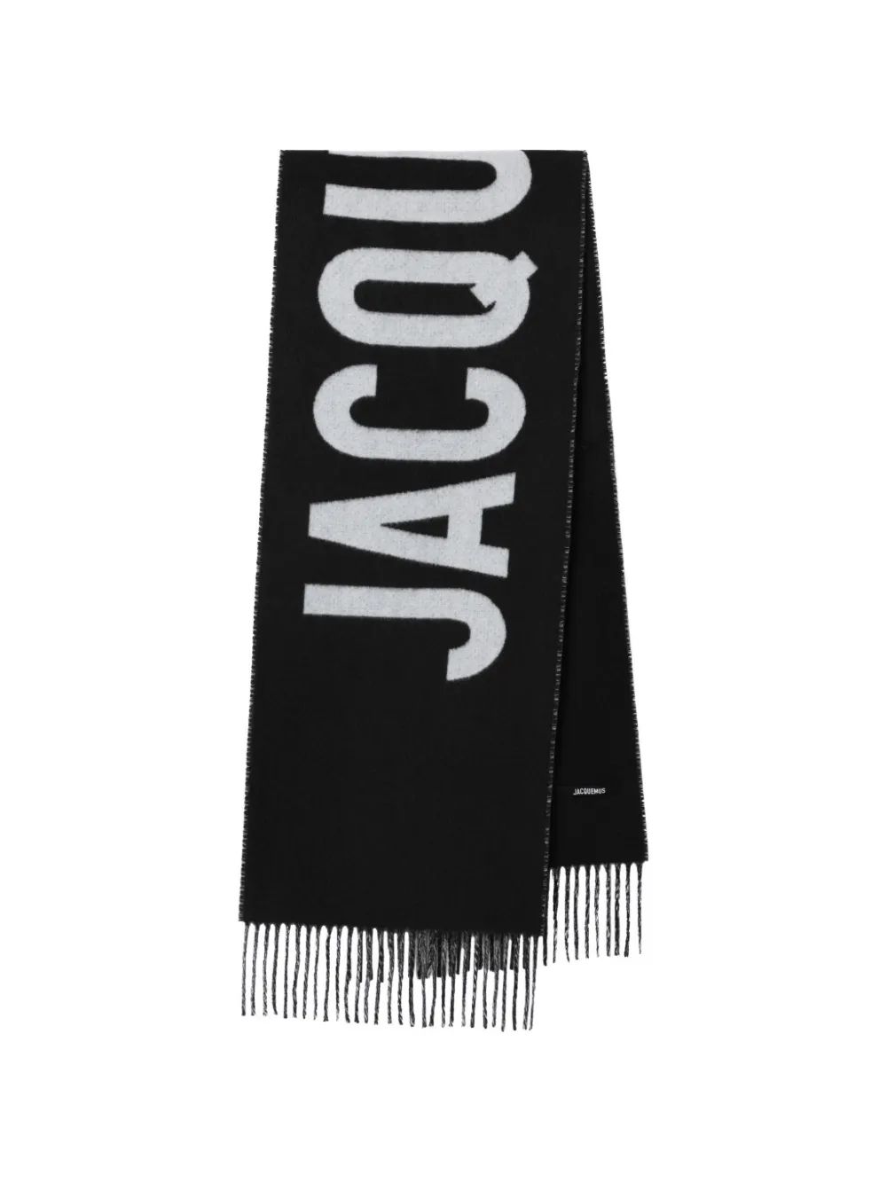 JACQUEMUS 프린지 로고 스카프