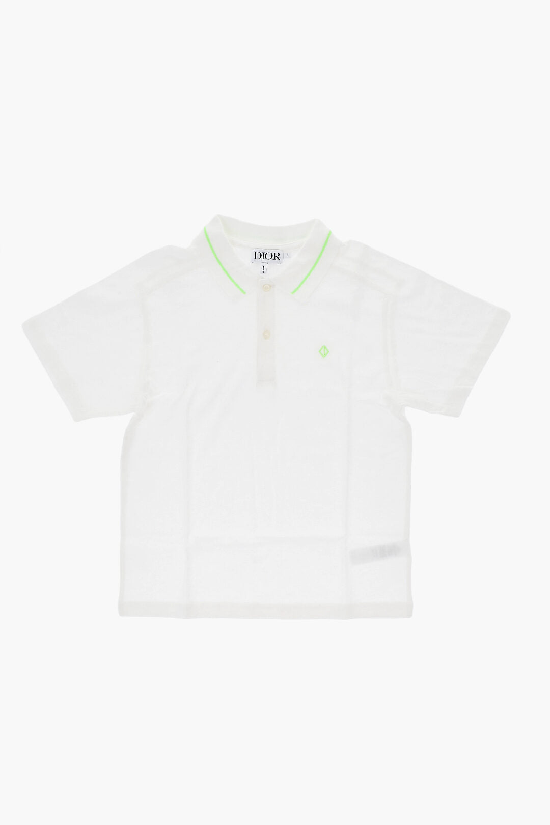 DIOR KIDS 면 2버튼 배색 디테일 폴로티