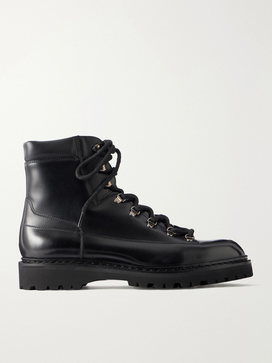 JOHN LOBB 솜메 가죽 하이킹 부츠