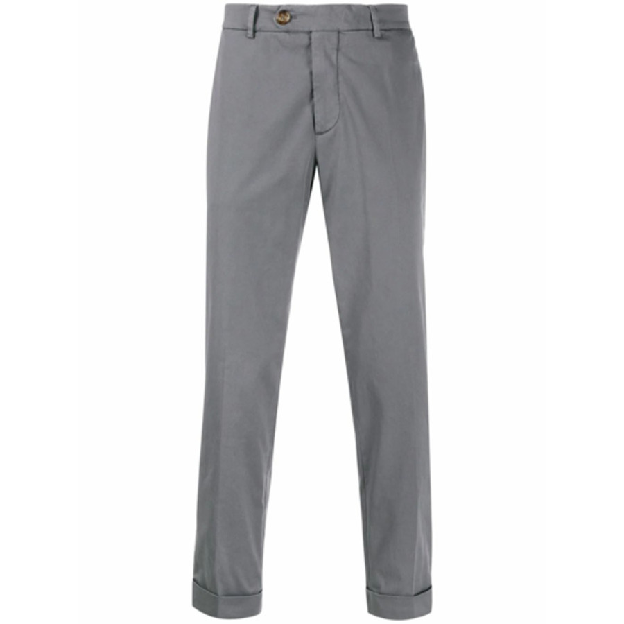 BRUNELLO CUCINELLI 그래파이트 테일러드 팬츠