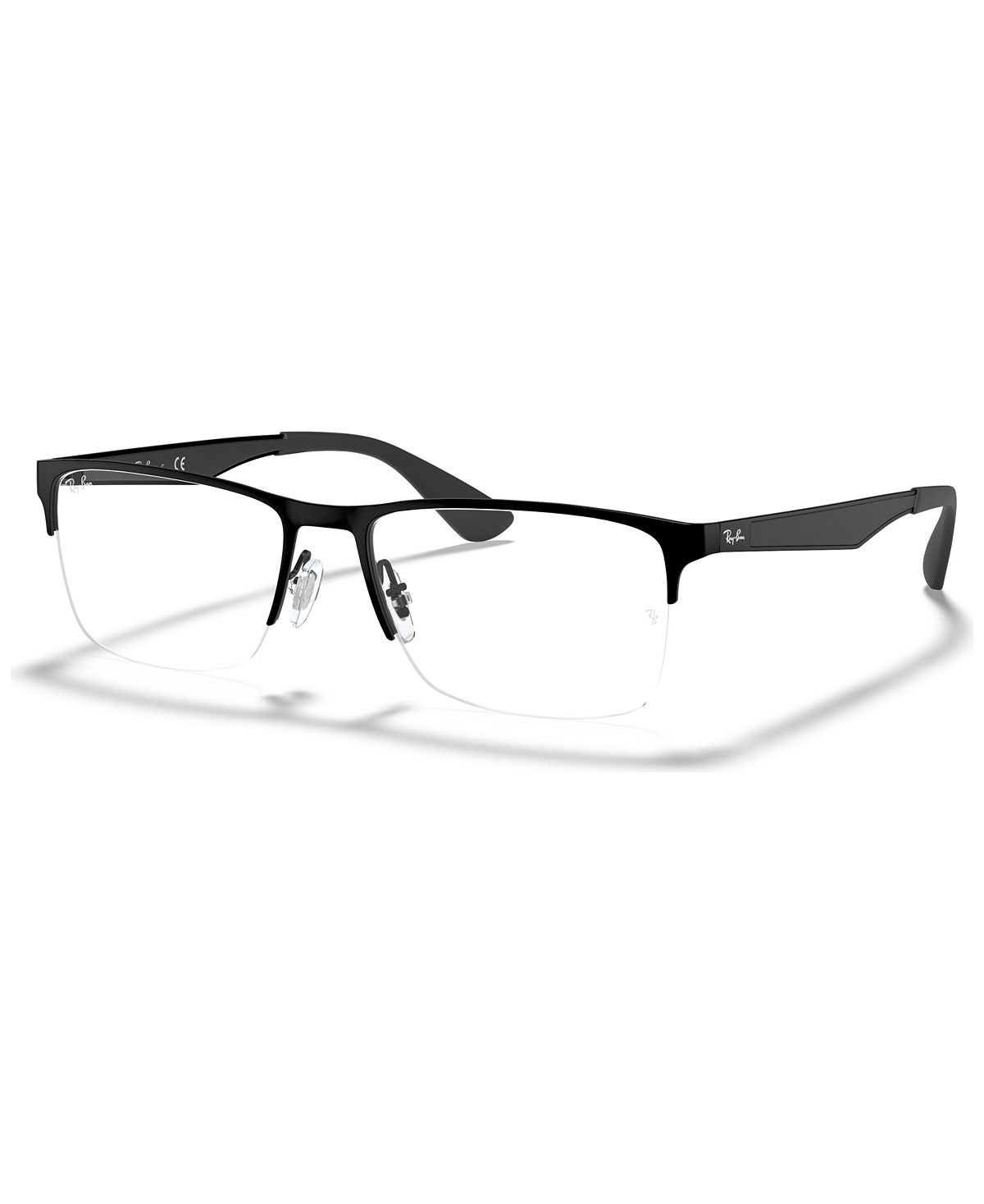 Ray Ban 유니섹스 직사각형 메탈 RB6335 안경