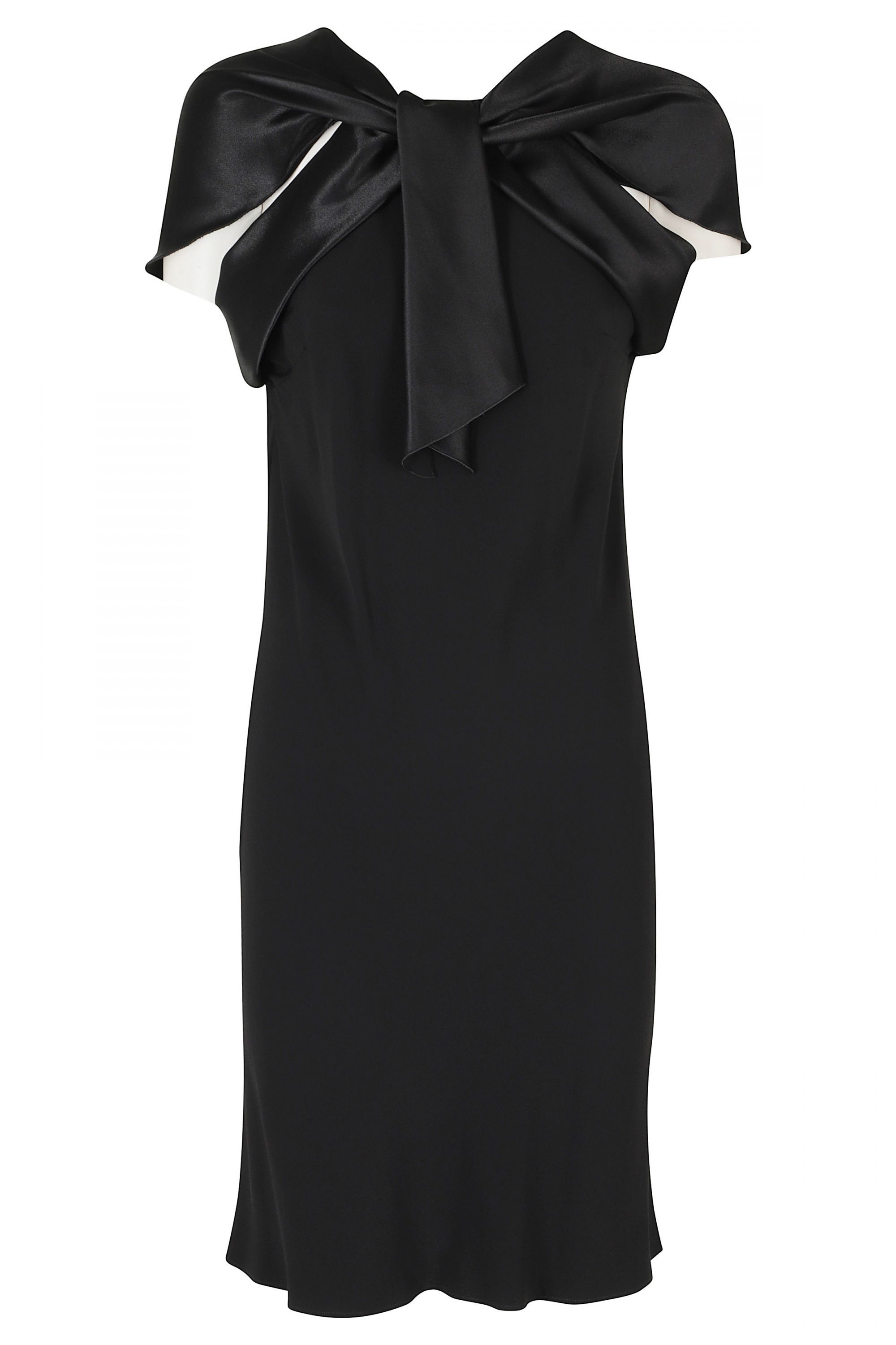 ALBERTA FERRETTI 엔버 새틴 미니 원피스