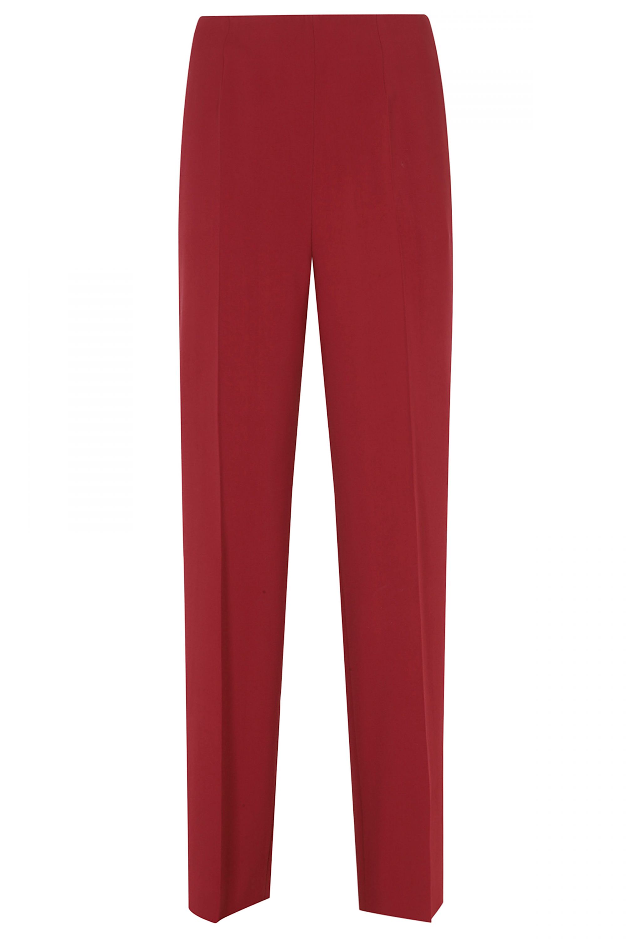 ALBERTA FERRETTI 레드 스트레치 카디 팬츠