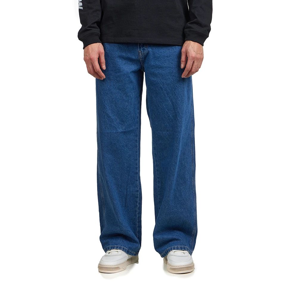 DICKIES 958 배기 스트레이트 워크 진스 클래식 블루