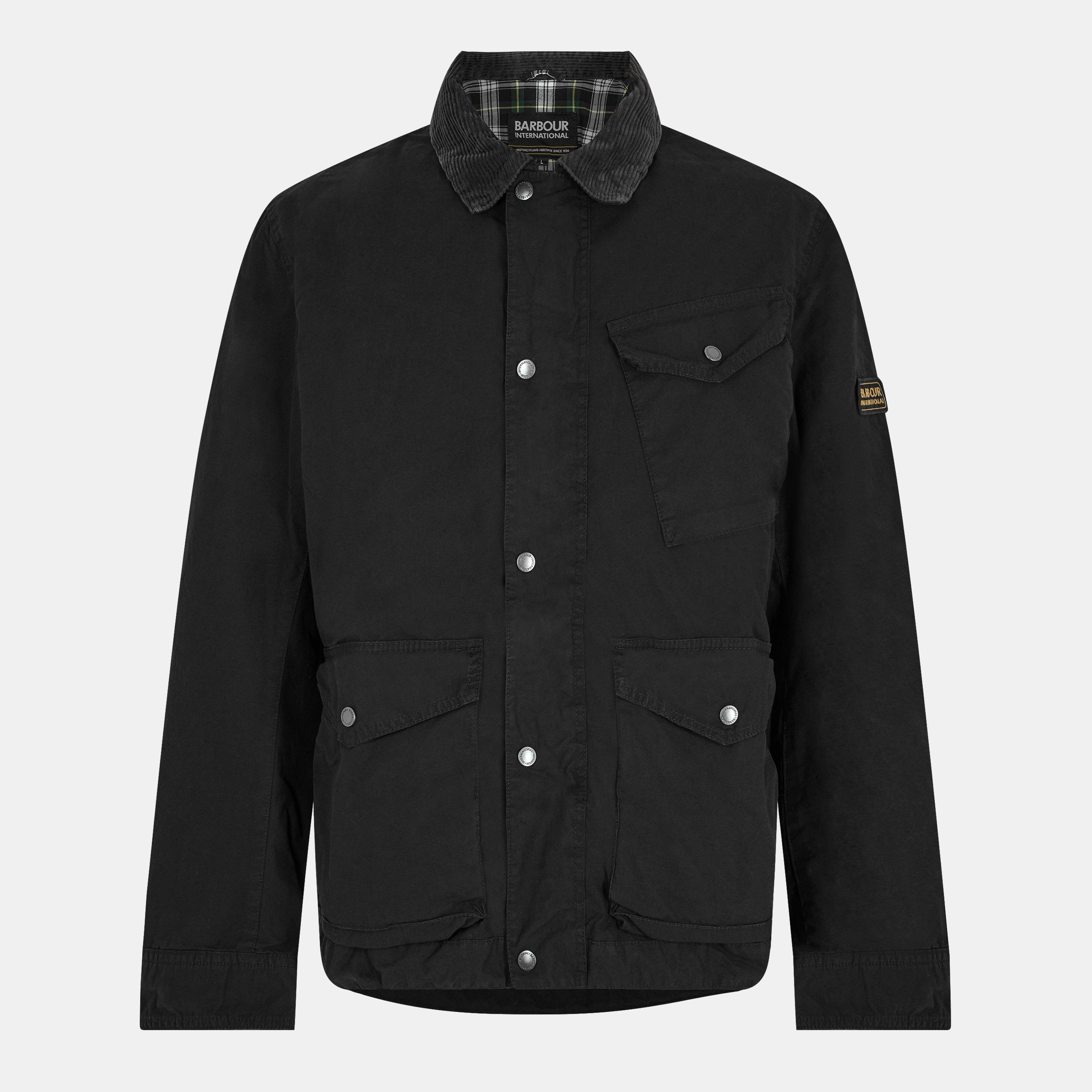 BARBOUR 남성 B.Intl 드리프터 왁스 자켓