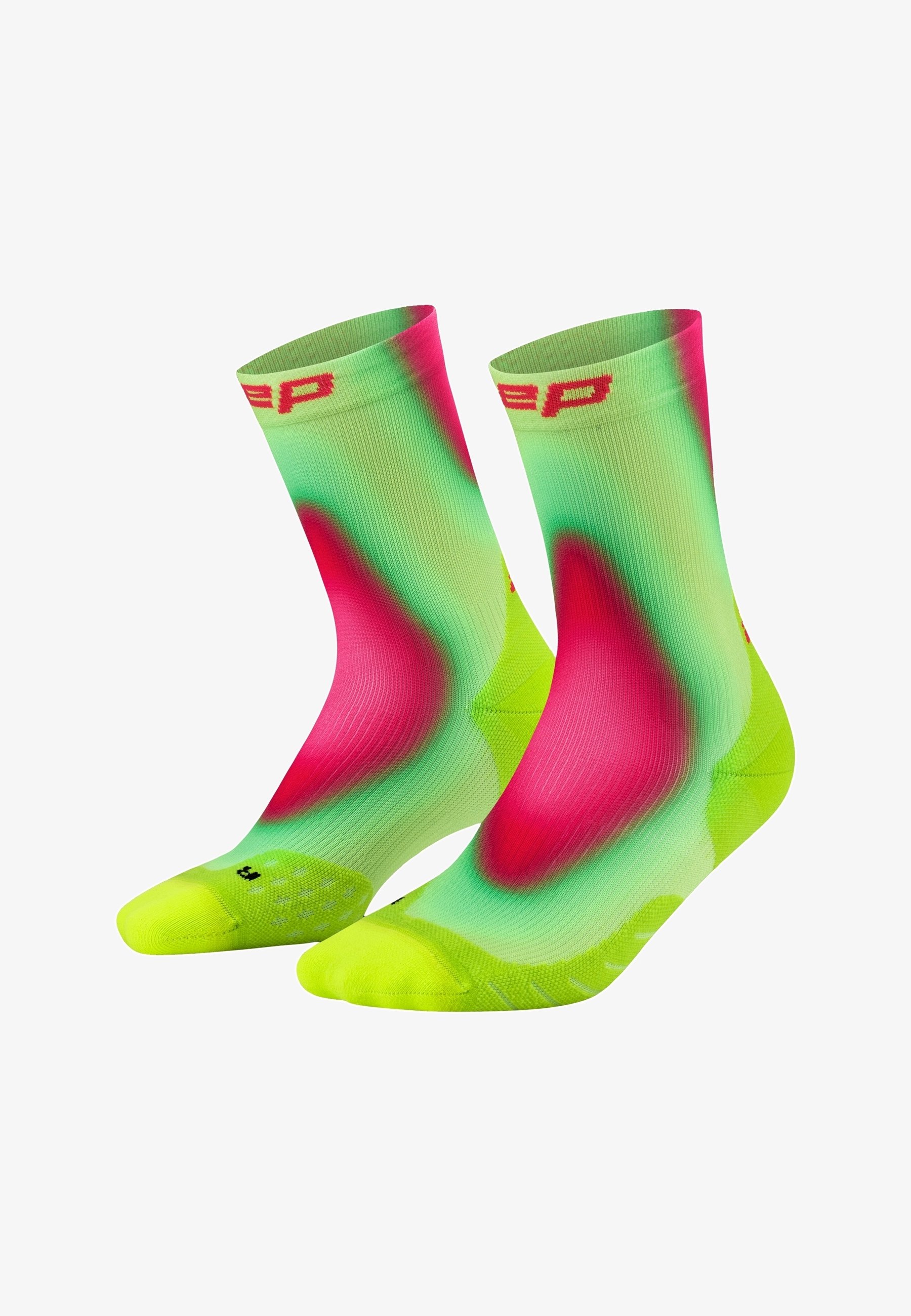 CEP RUN EDT. 그라디언트 양말 미드컷 5.0