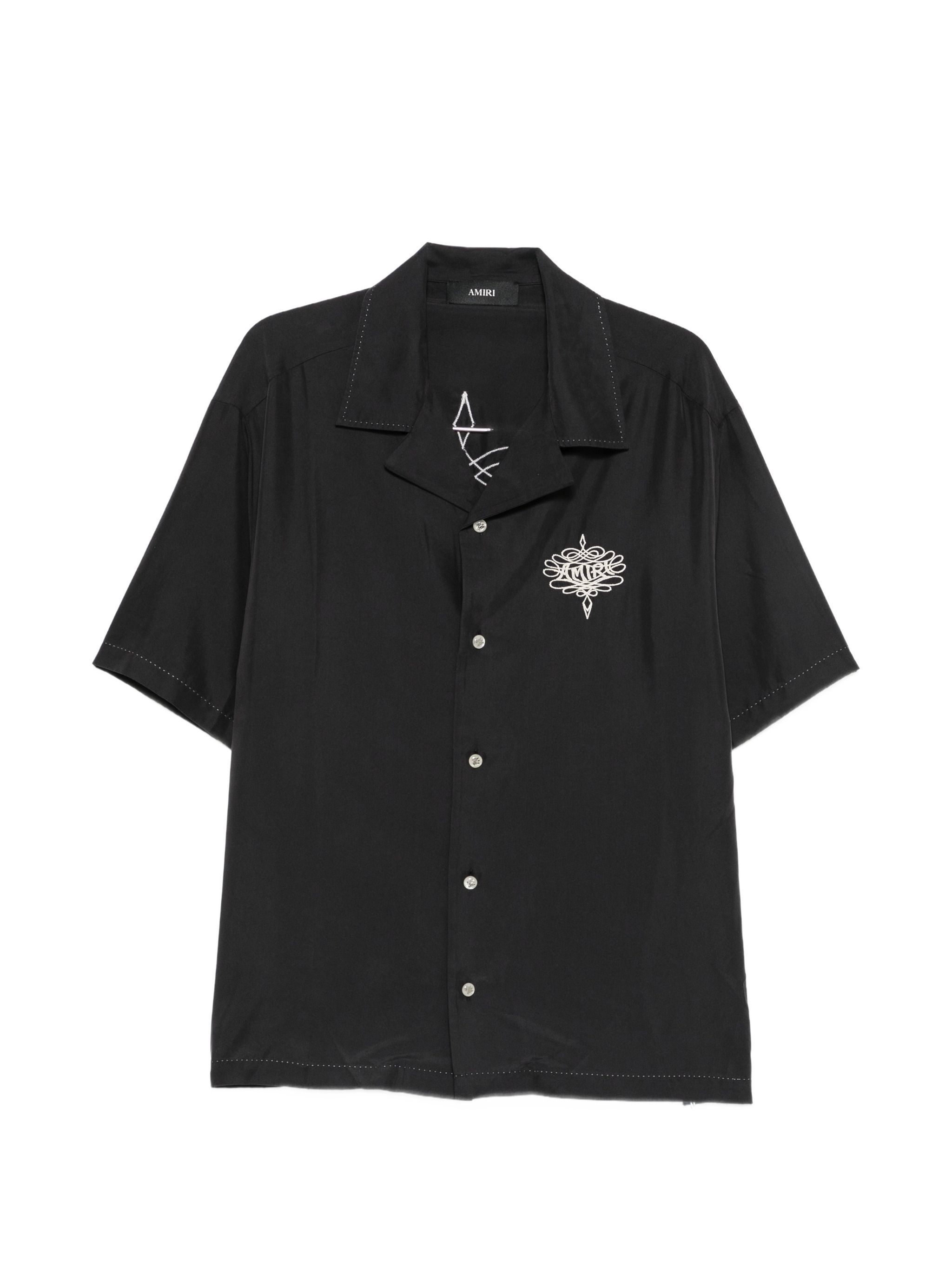Amiri 라소 OS 캠프 셔츠