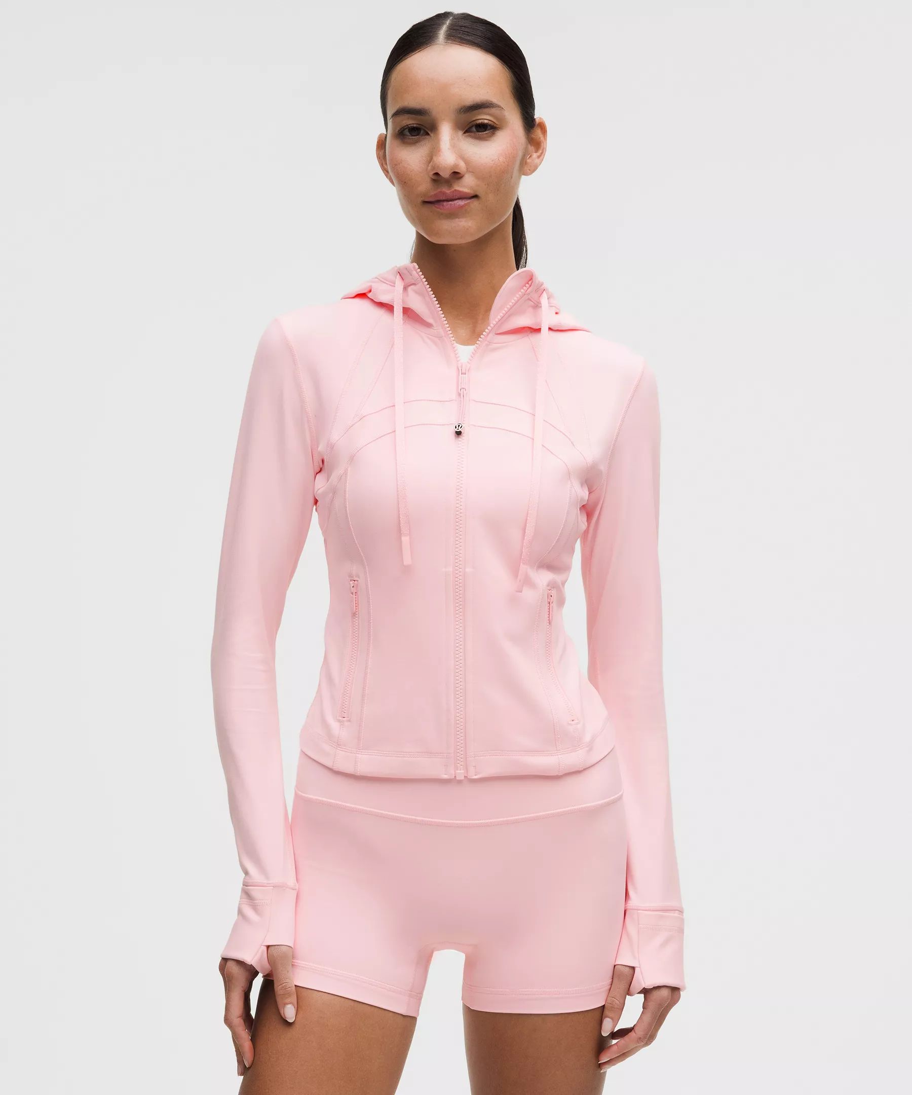 lululemon 디파인 크롭 후드 자켓 눌루