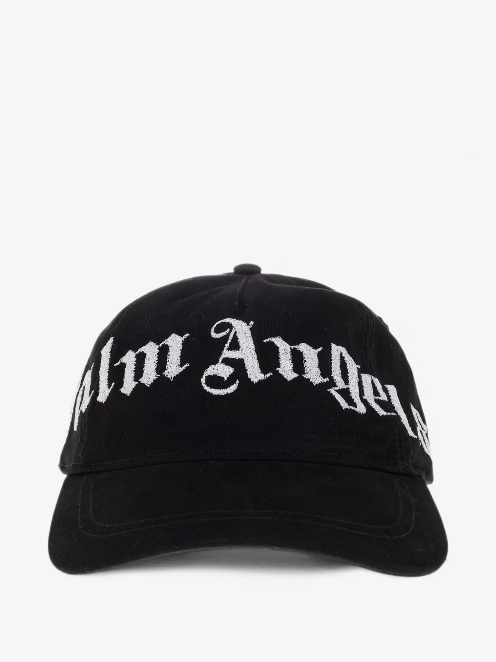 Palm Angels Kids 로고 자수 야구 모자