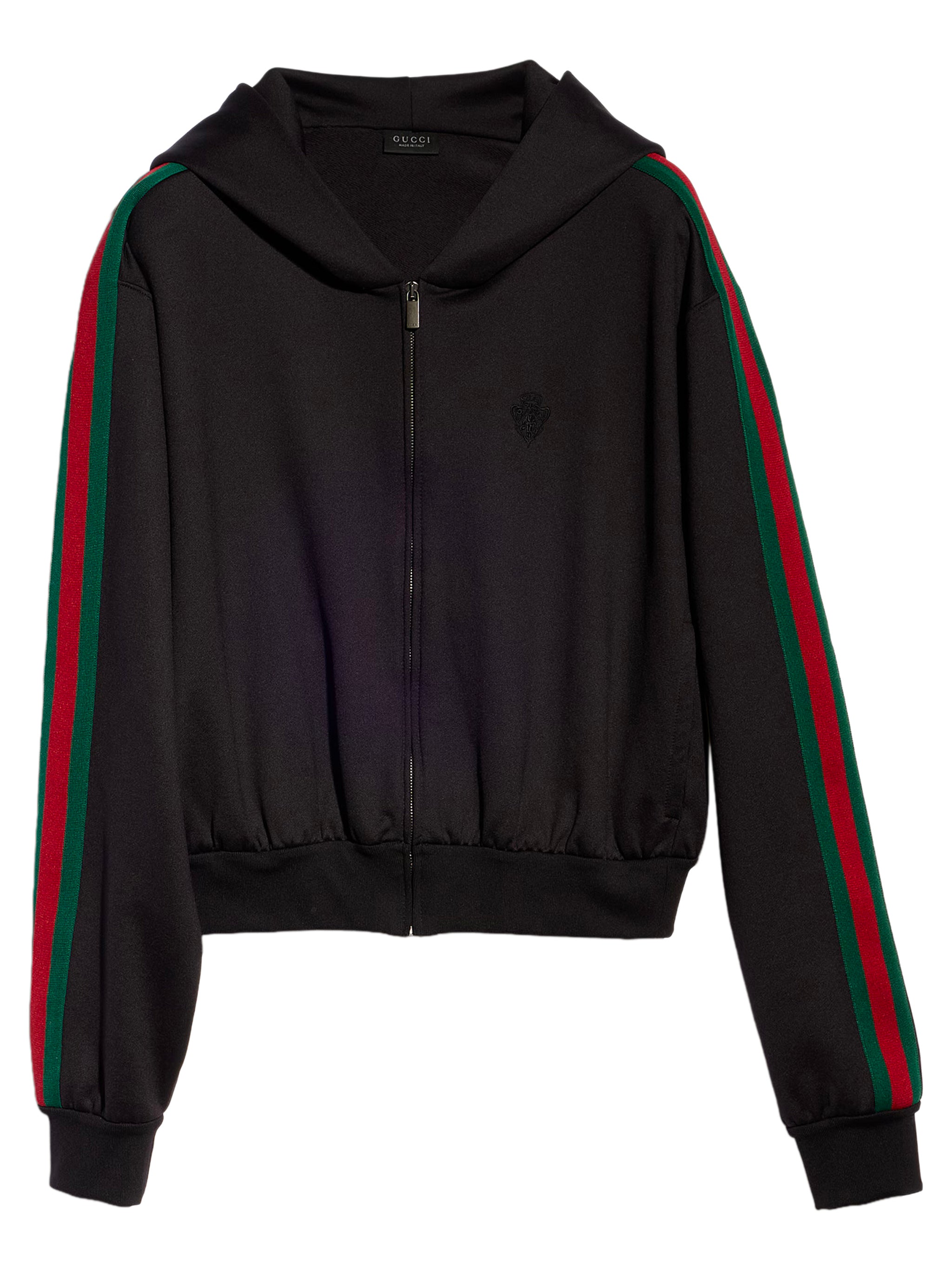 GUCCI 구찌 크레스트 자수 후드 맨투맨