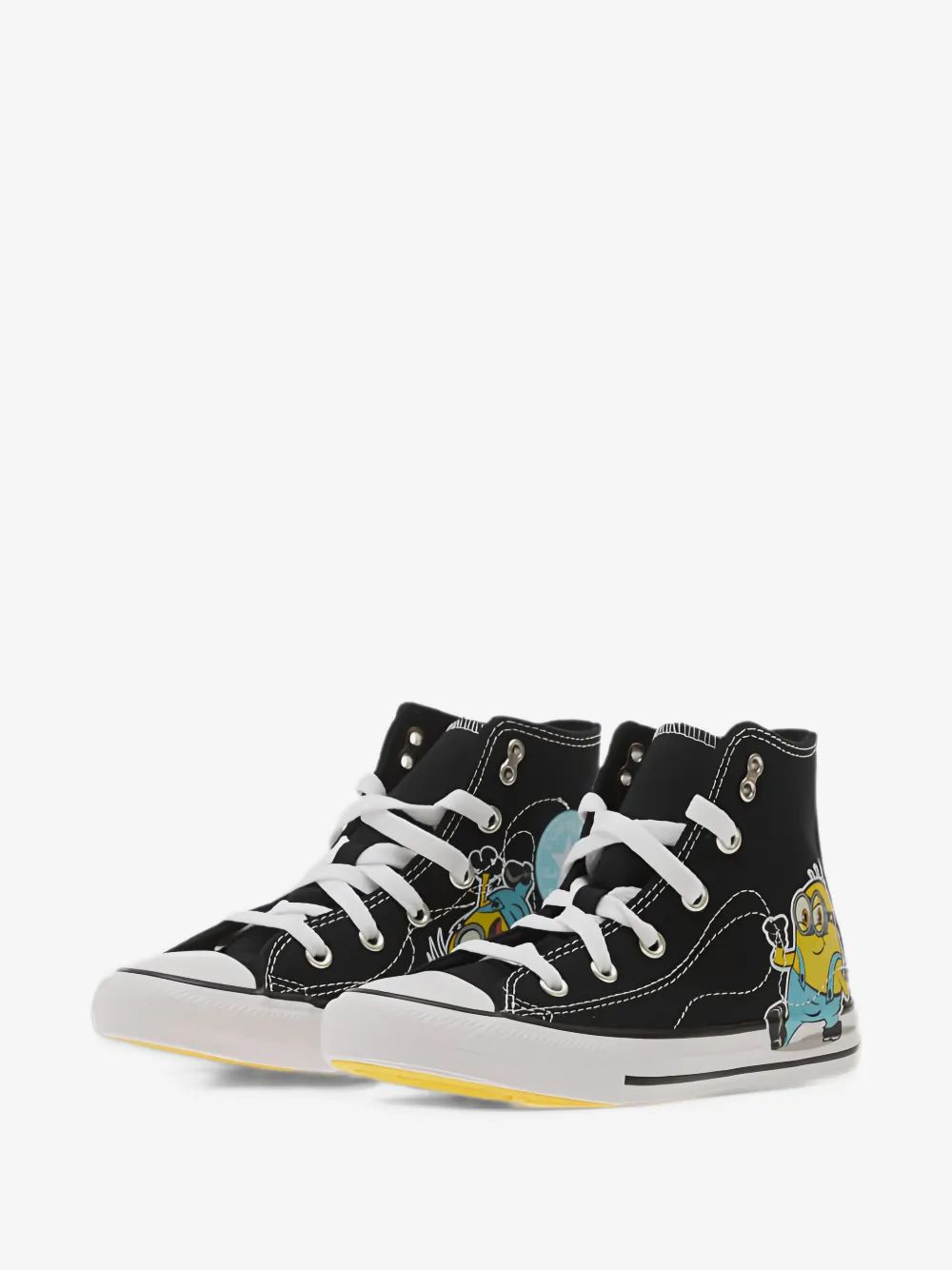 Converse Kids 미니언즈 척 테일러 올 스타 하이 스니커즈