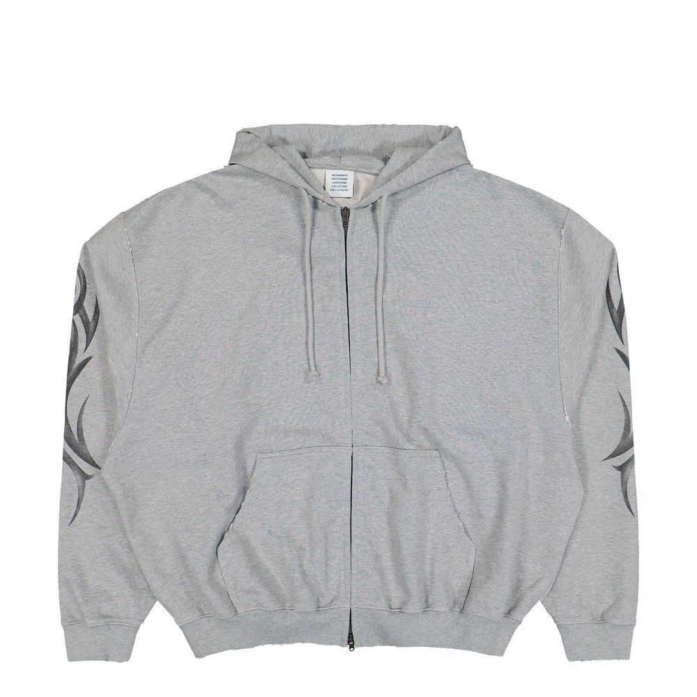 VETEMENTS 그래피티 트라이벌 집업 후드
