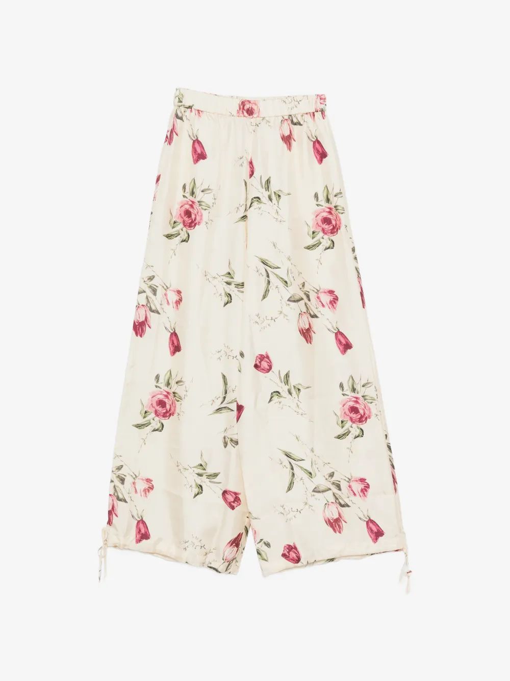 ANTONIO MARRAS 플로럴 프린트 팔라조 팬츠