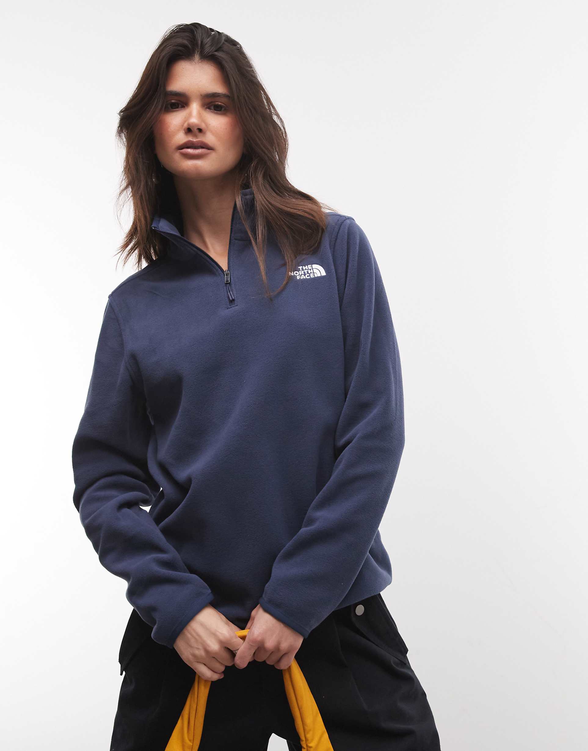 The North Face 글래시어 플리스 1/4 집업 자켓