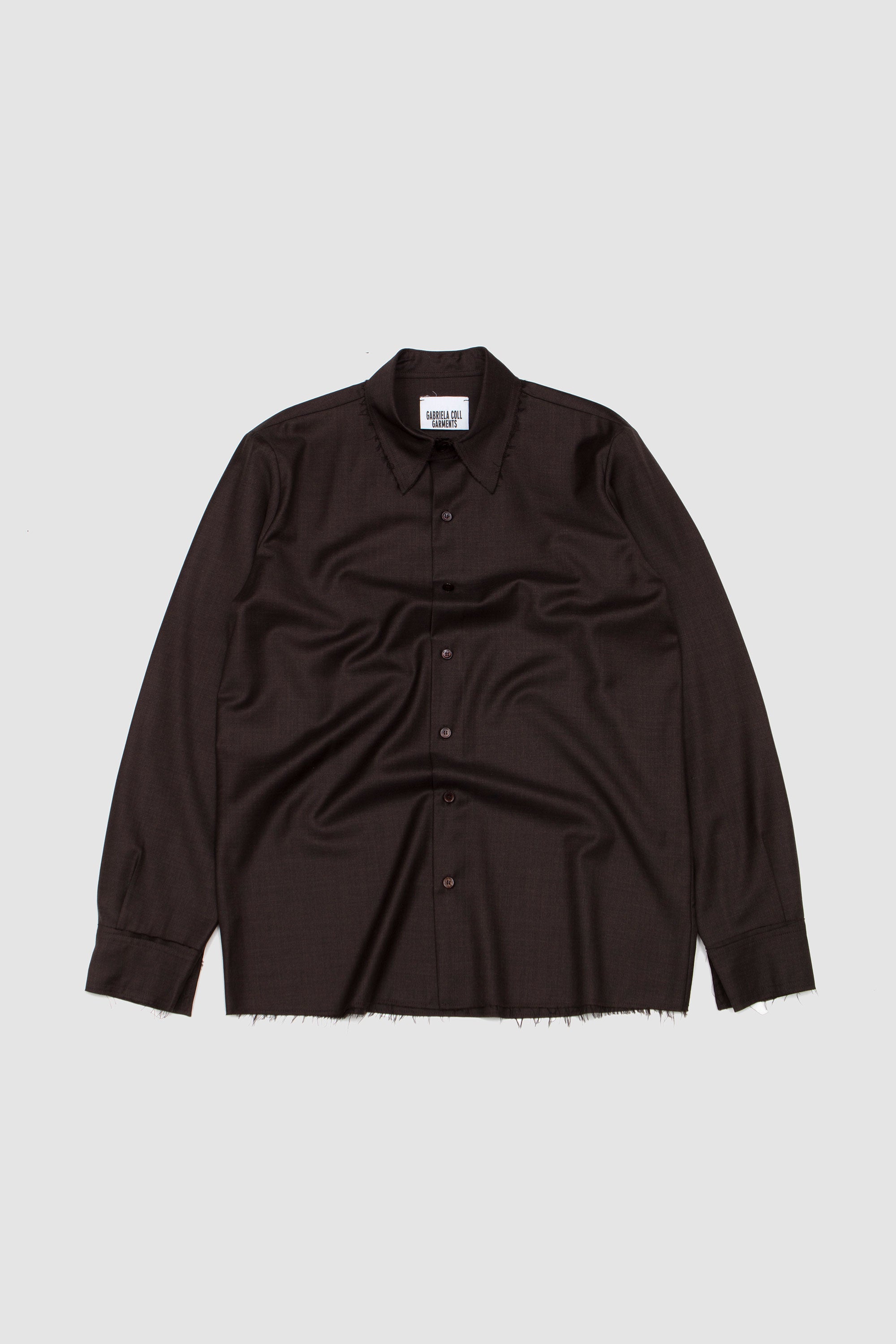 Gabriela Coll Garments NO.197 파인 울 셔츠
