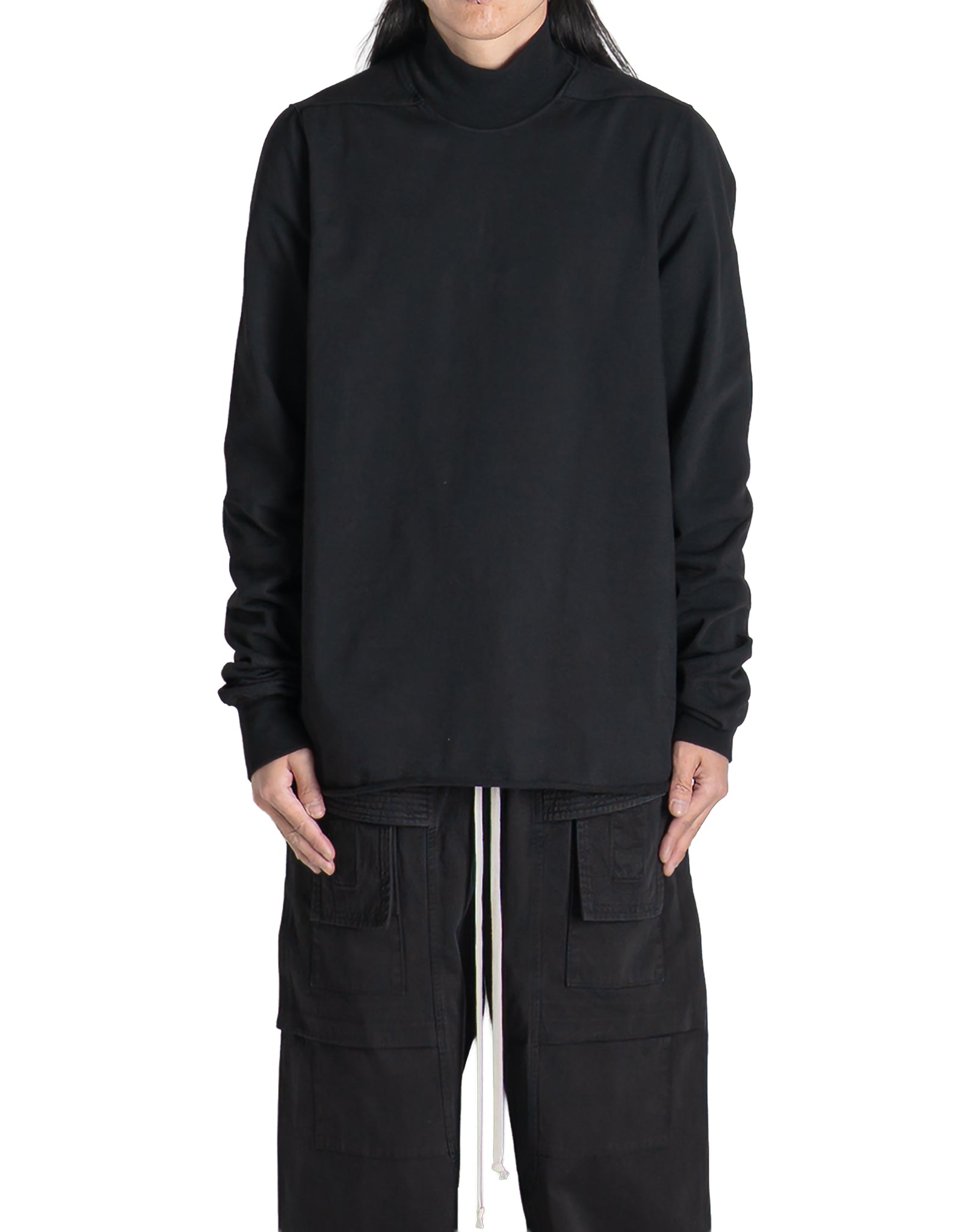 RICK OWENS DRKSHDW 헤드온 더블 스웨터
