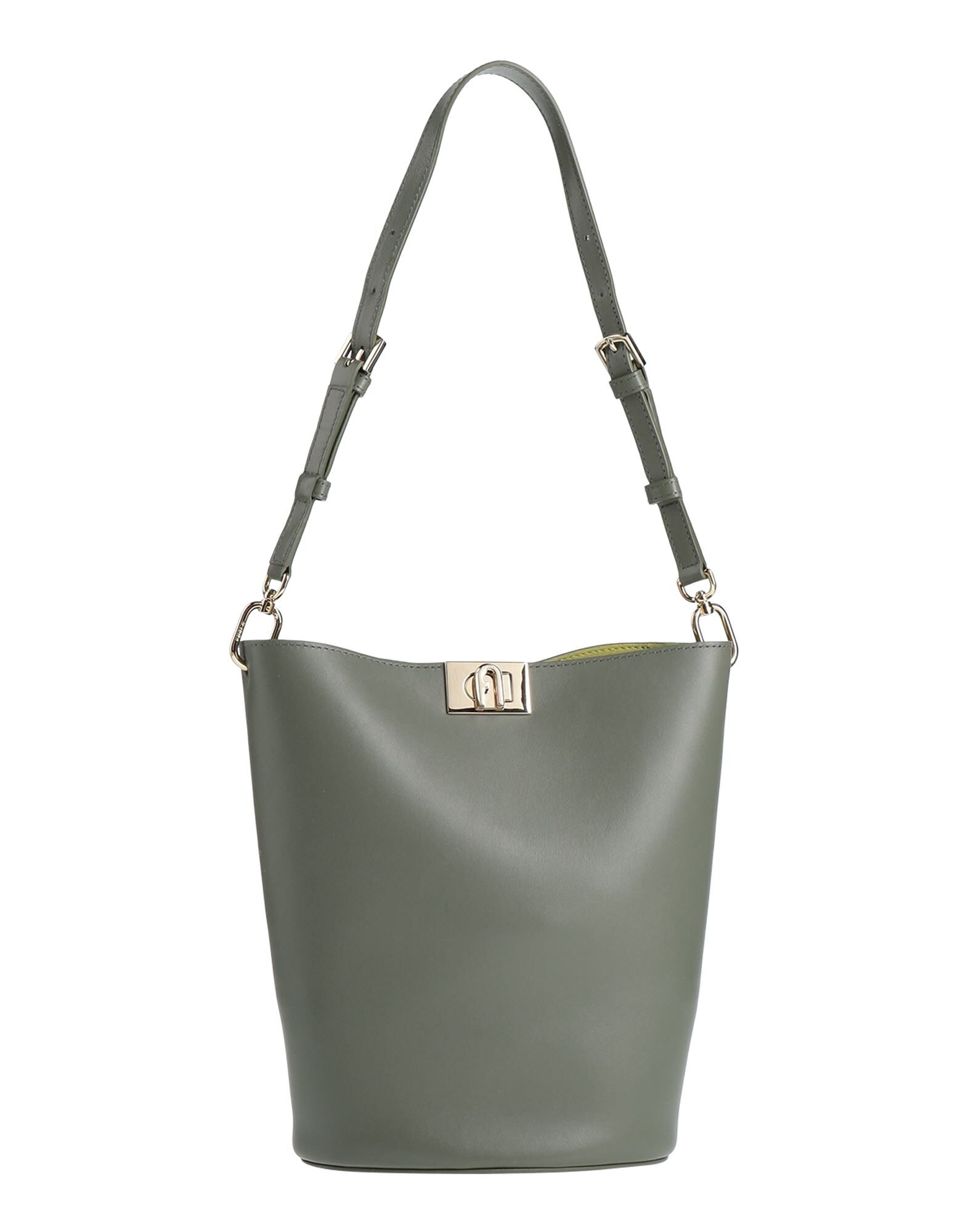 FURLA 솔리드 컬러 숄더백