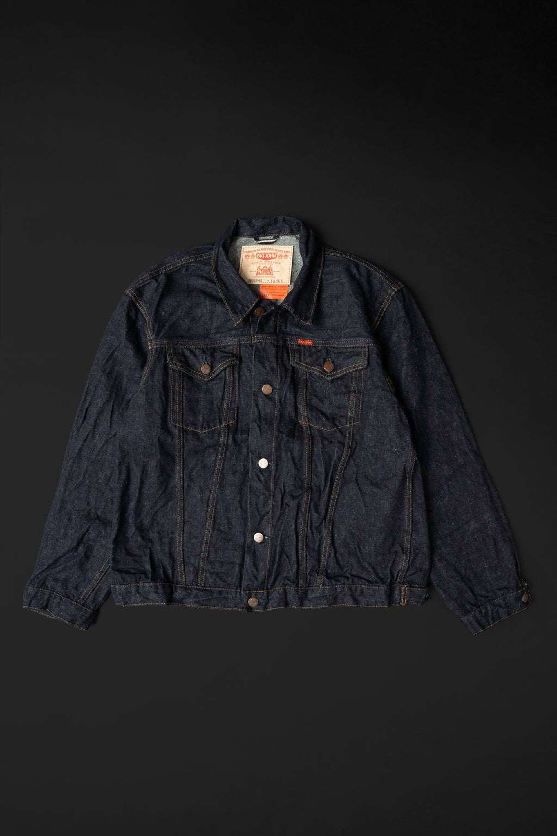 BIG JOHN S6953WS ISHIKAWADAI SUVIN GOLD 자켓