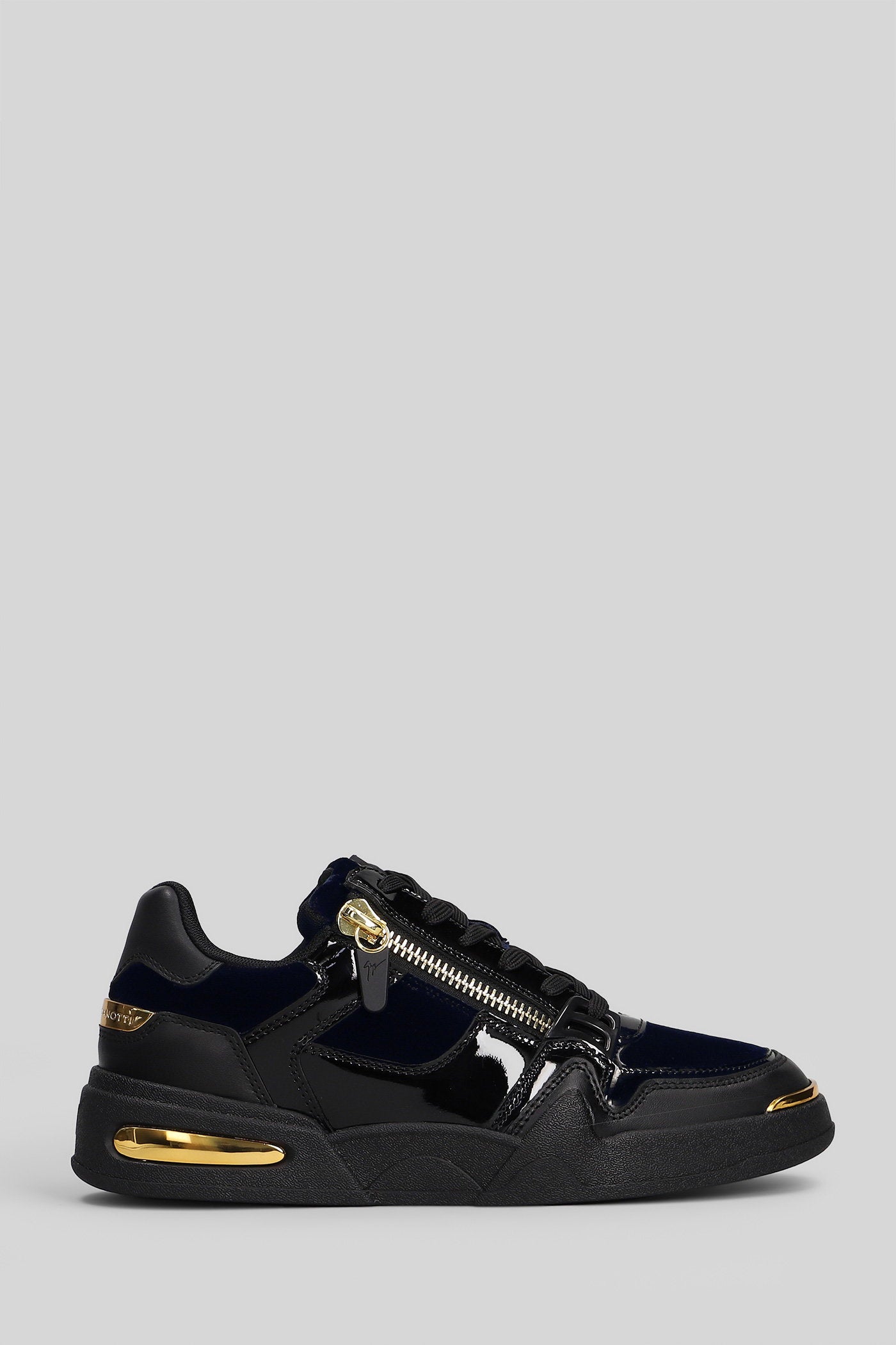 Giuseppe Zanotti 고스트 스니커즈 블랙 가죽