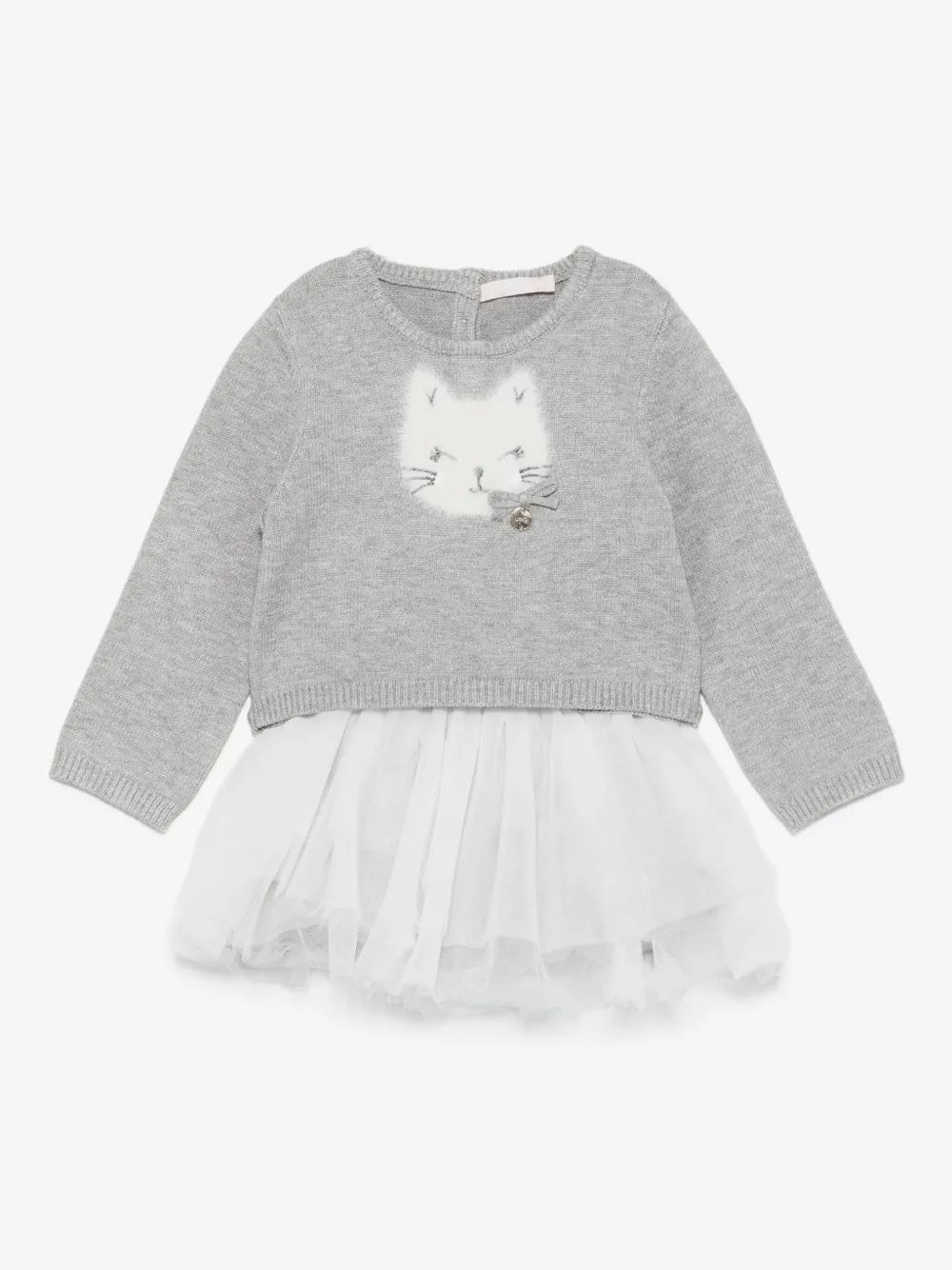 Liu Jo Kids 고양이 얼굴 튤 스커트