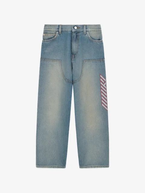 AMIRI KIDS 파이브 포켓 카펜터 진