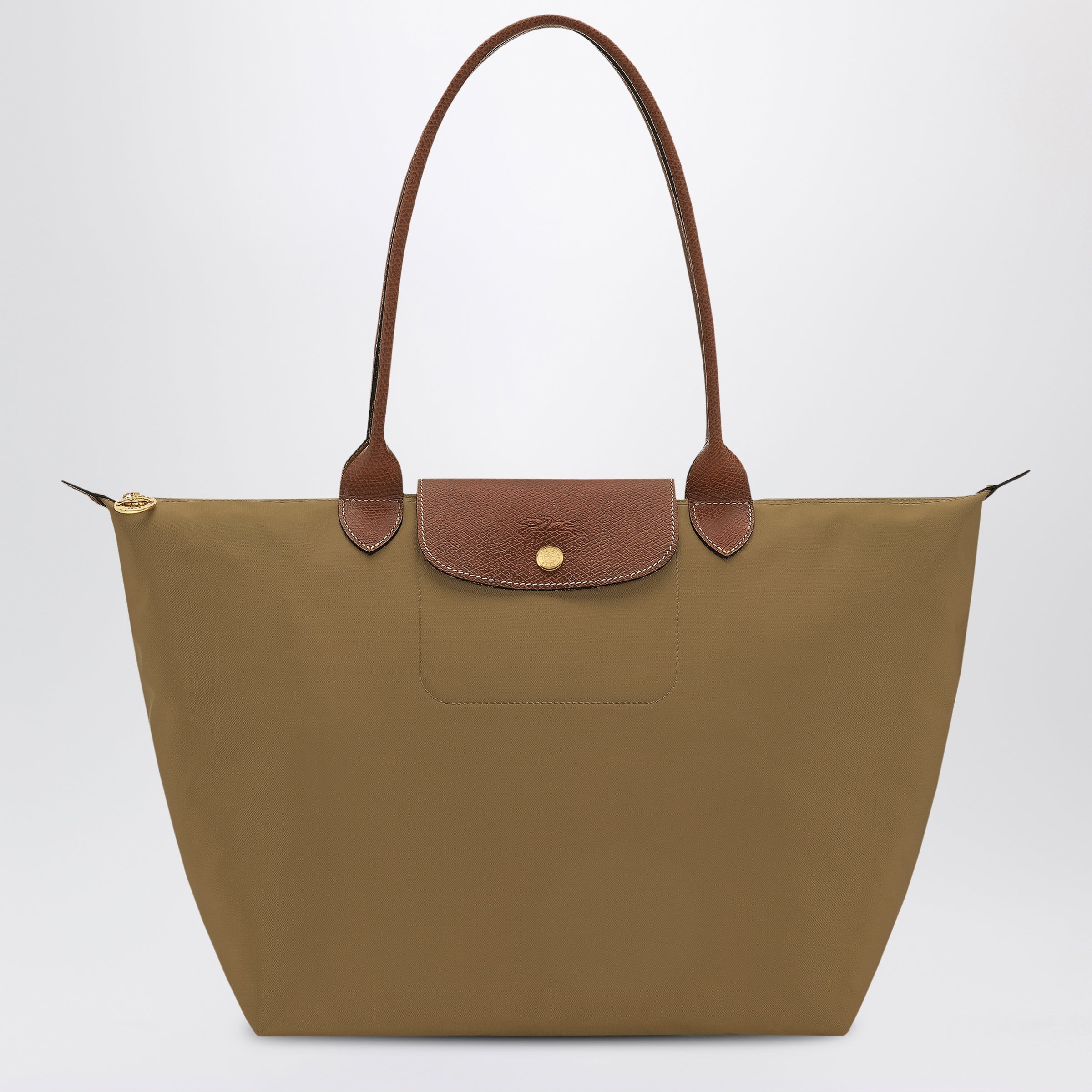 LONGCHAMP 올리브 르 플리아주 오리지널 L 백