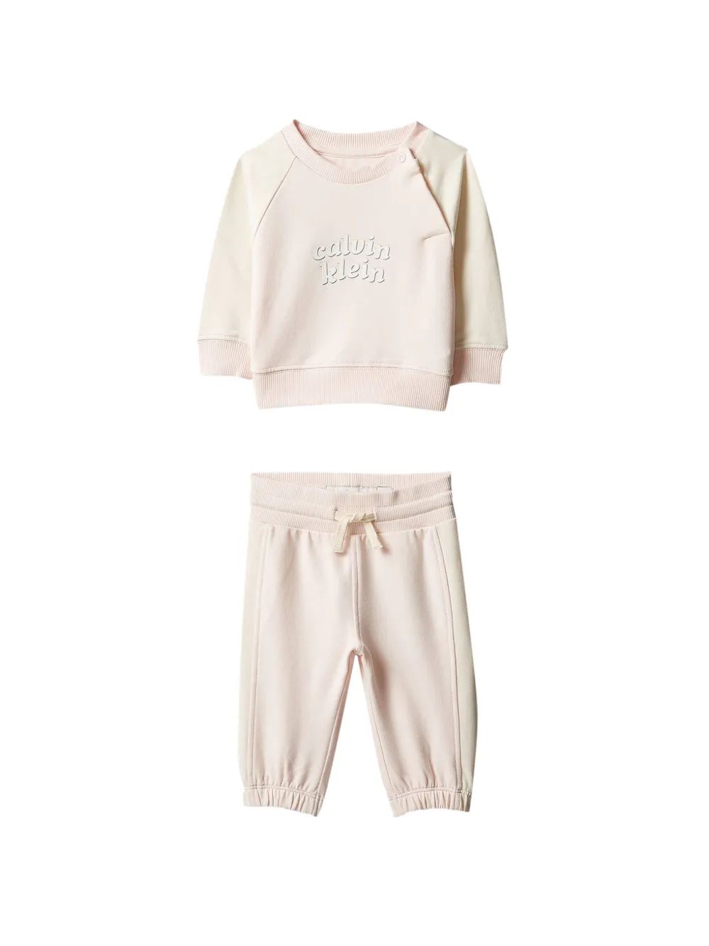 Calvin Klein Kids 로고 프린트 트랙수트