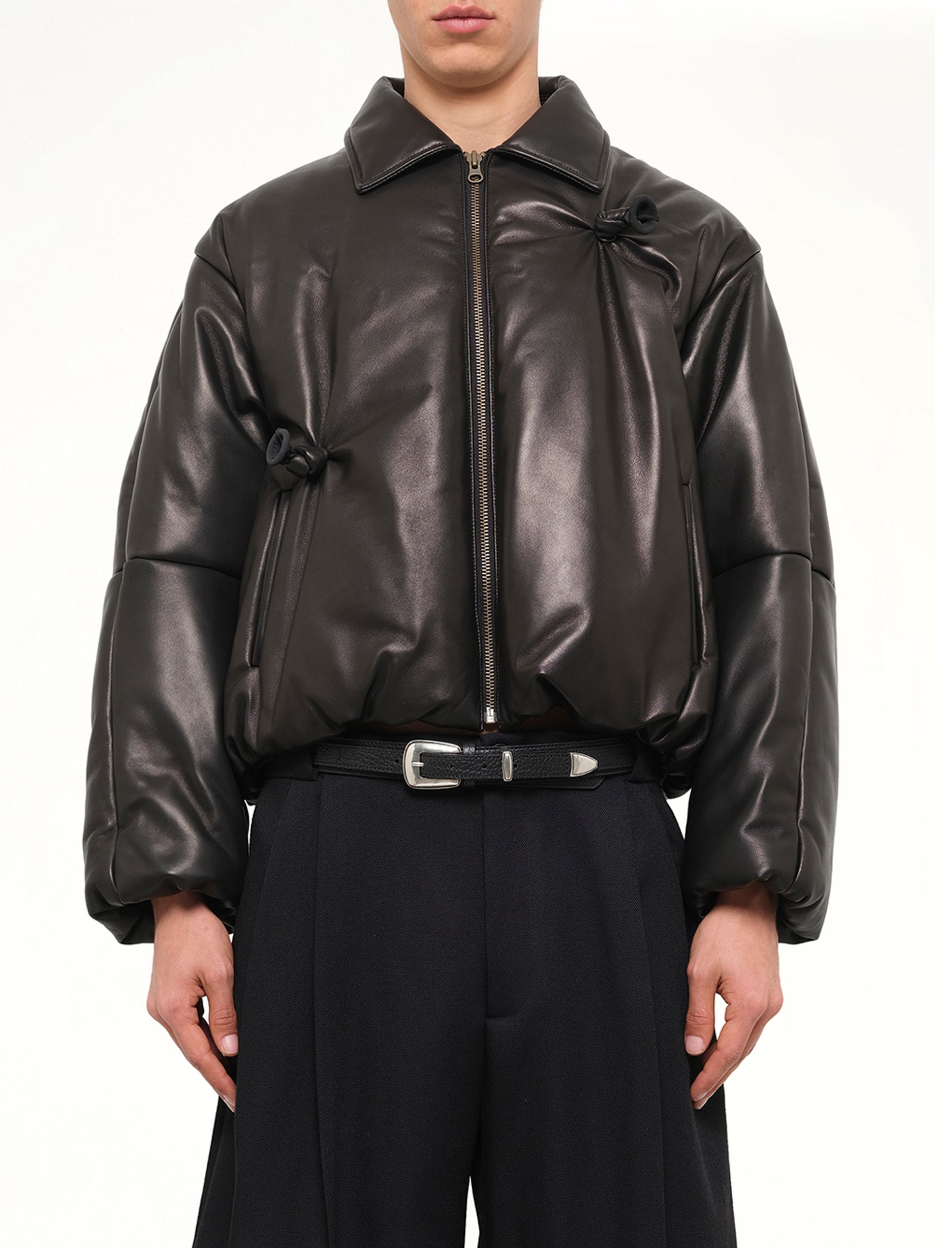 Doublet 인플레이트드 벌룬 가죽 자켓