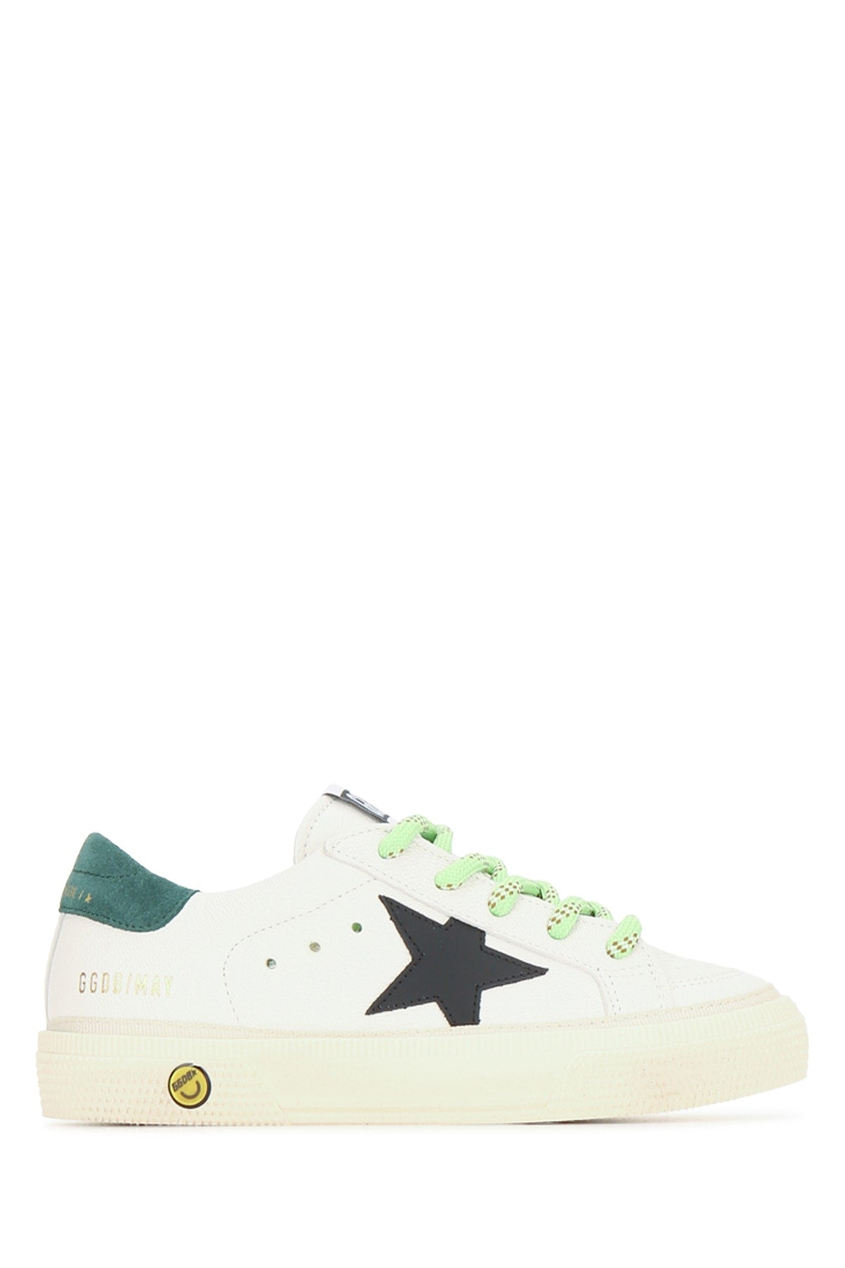 Golden Goose Kids 키즈 메이 나파 가죽 스타 스니커즈