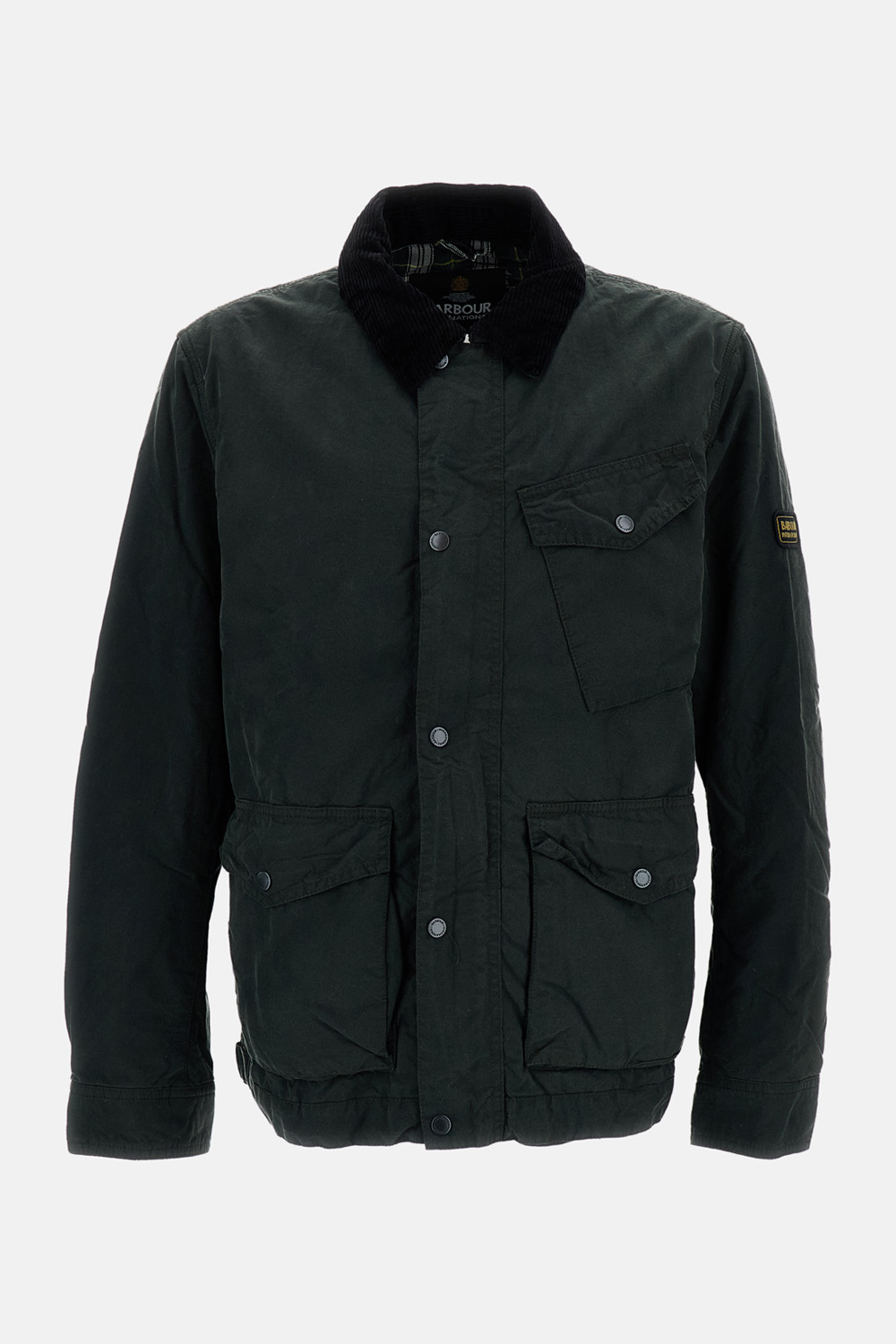BARBOUR 윈터 드리프터 워시드 왁스 자켓