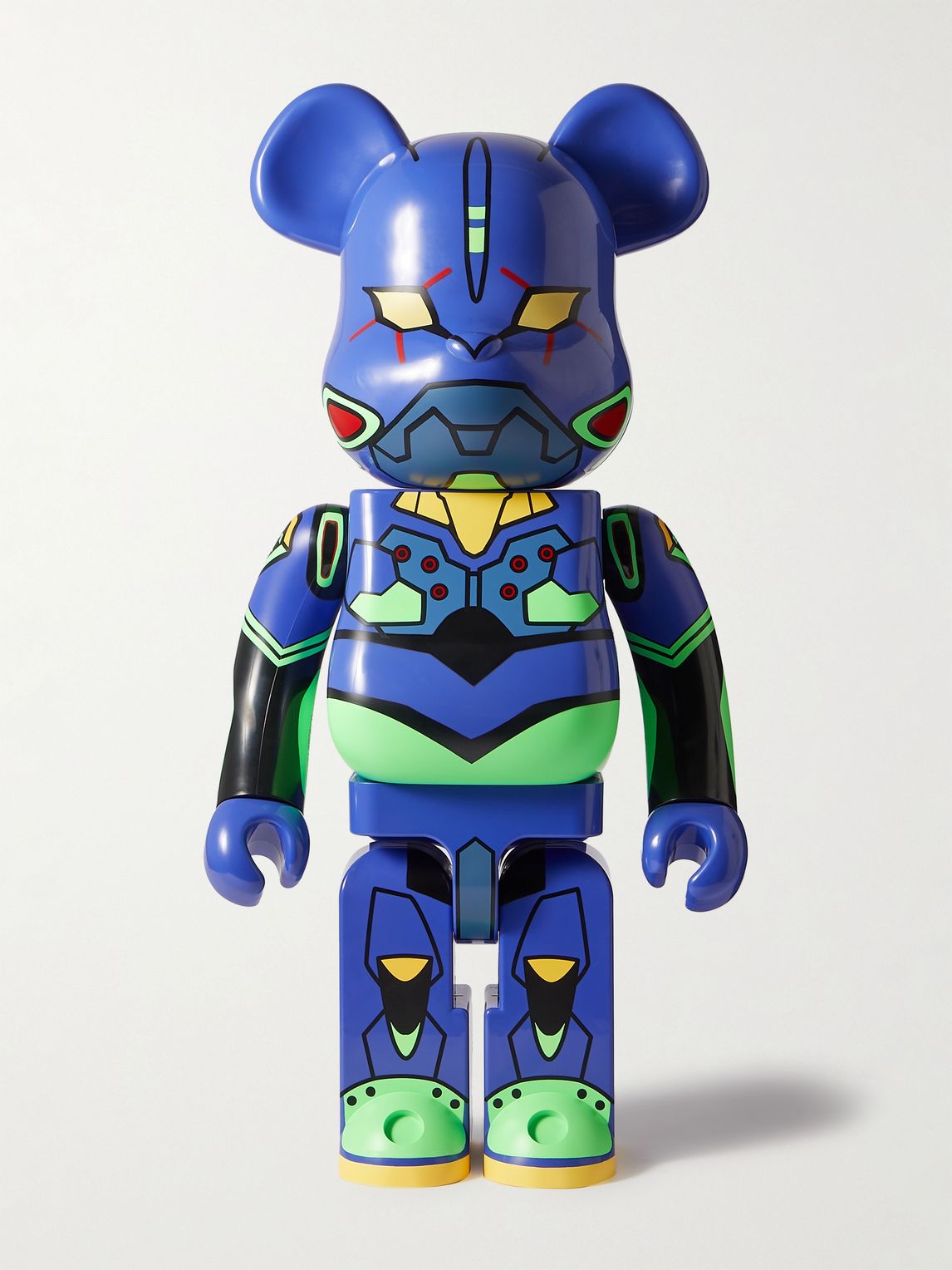 BE@RBRICK  에반게리온 에바 01 1000 프린트 PVC 피규어