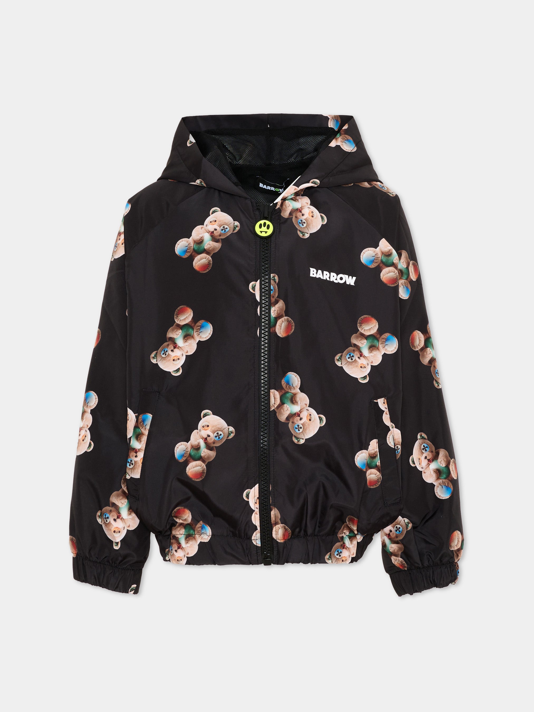 BARROW 키즈 바람막이 곰 프린트