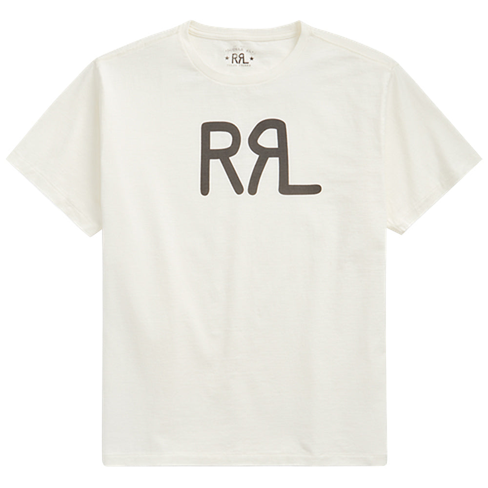 RRL 로고 저지 티셔츠