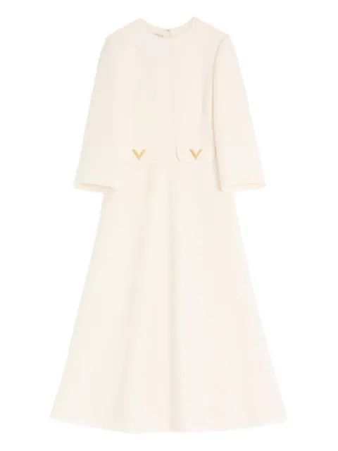 VALENTINO GARAVANI 브이로고 미디 드레스