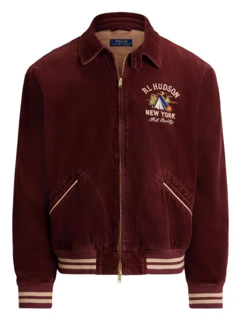 POLO RALPH LAUREN 자수 봄버 자켓