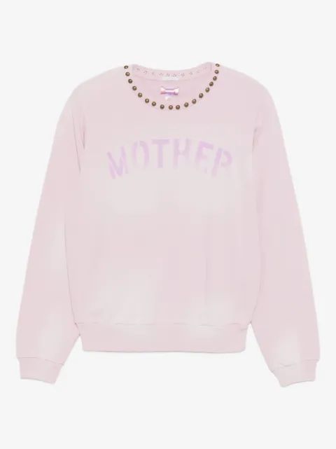 MOTHER 로고 프린트 스웨트셔츠