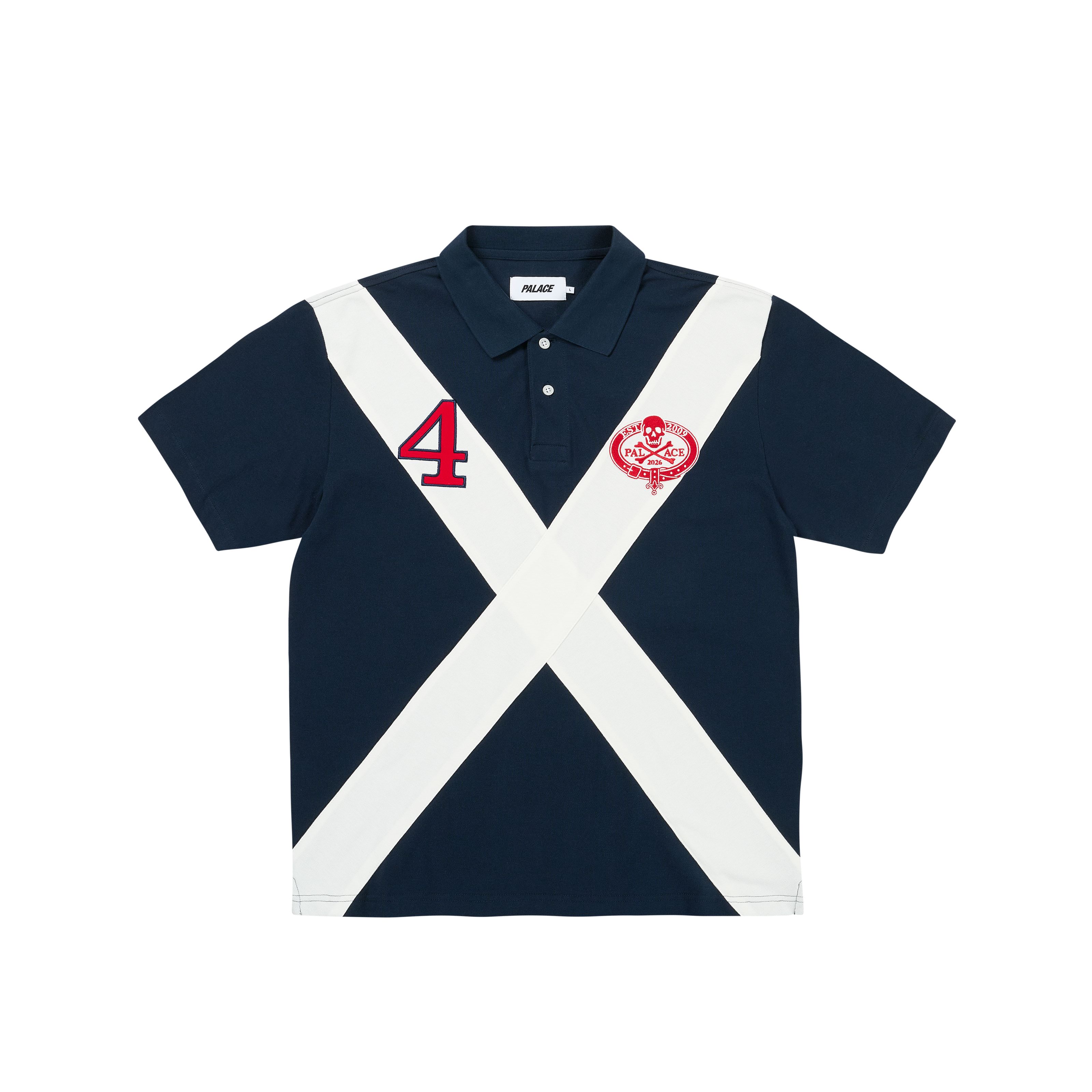 Palace 스컬 크레스트 폴로