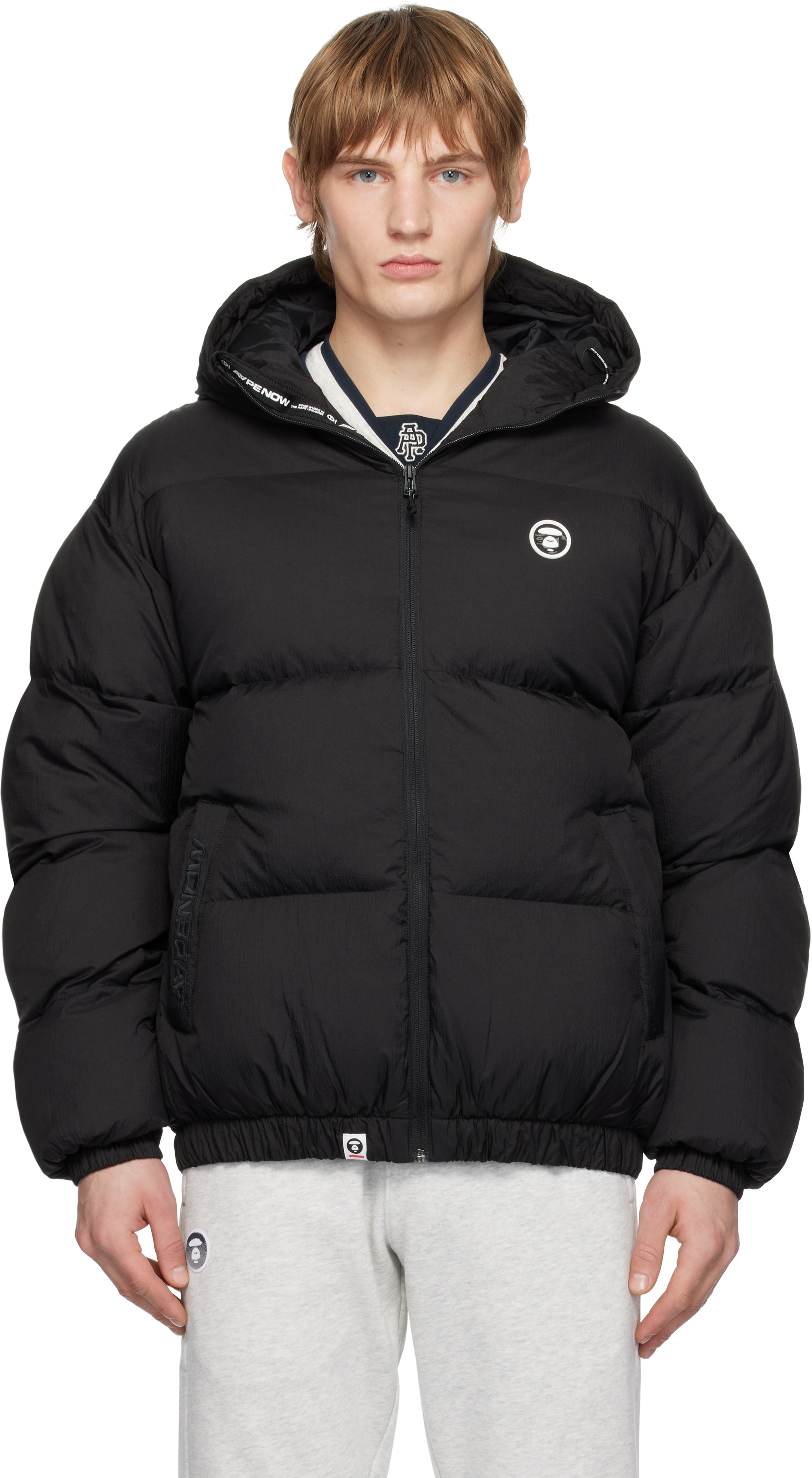 AAPE NOW 후드 다운 자켓 AAPDNM7654XXNBKX | 에이프 | 페칭 FETCHING
