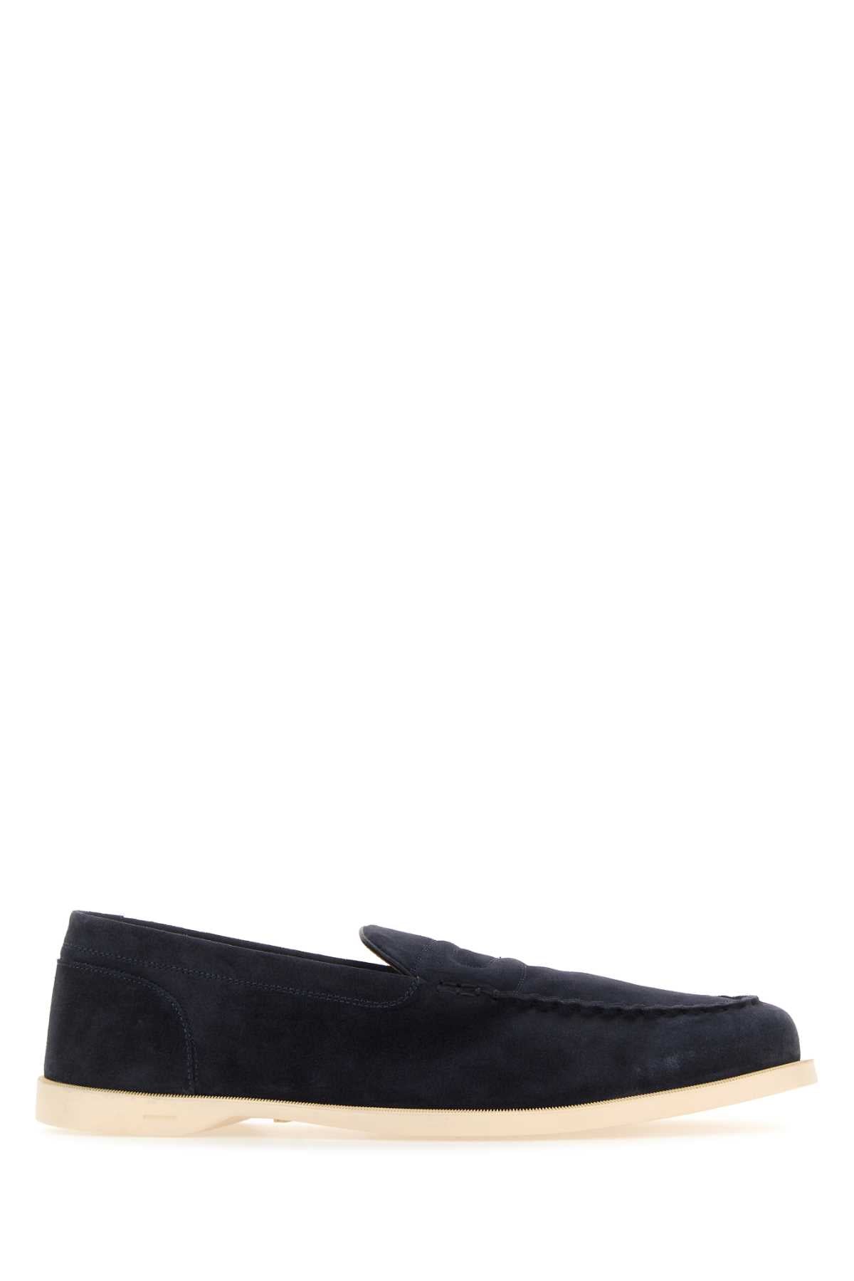 JOHN LOBB 존 롭 스웨이드 페이스 로퍼