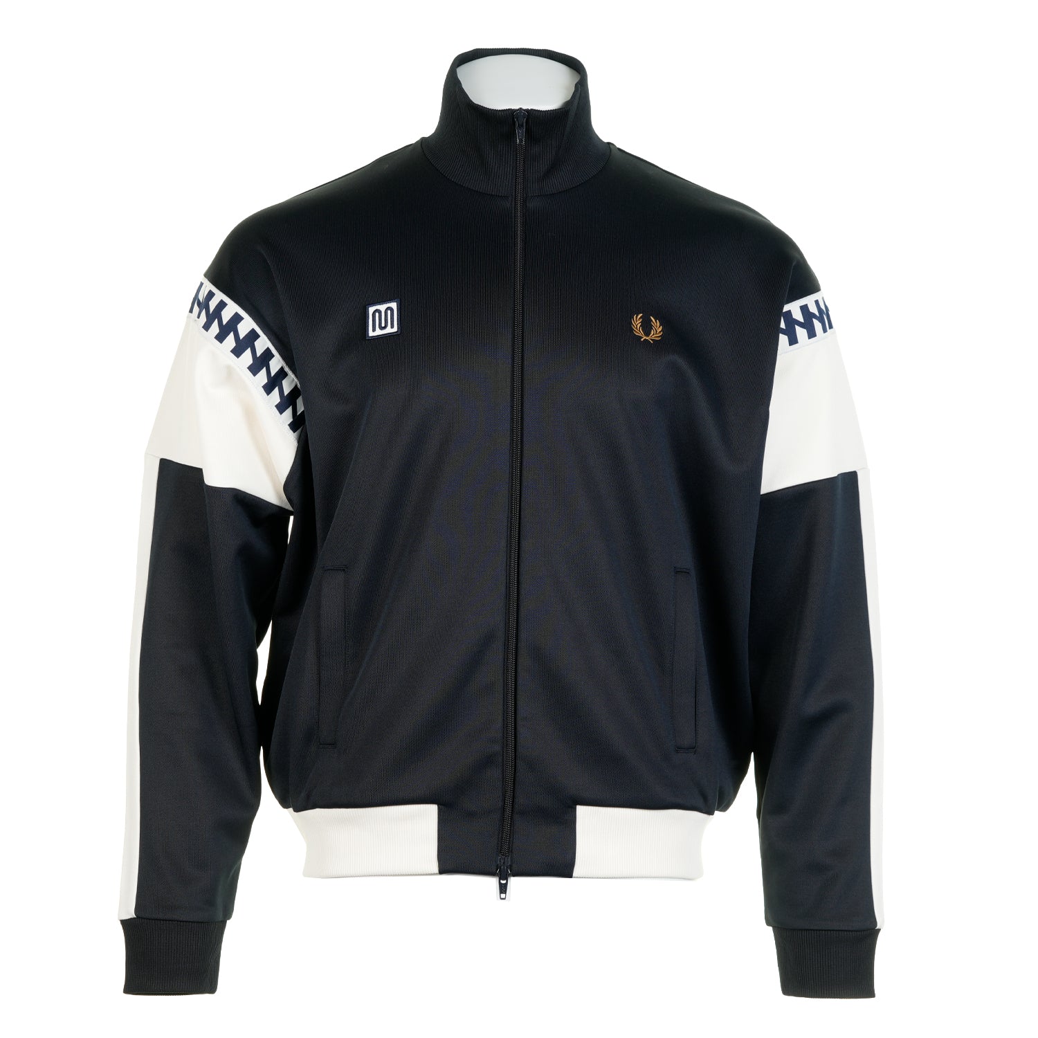 Fred Perry 메이바 컷 앤 쏘우 트랙 자켓