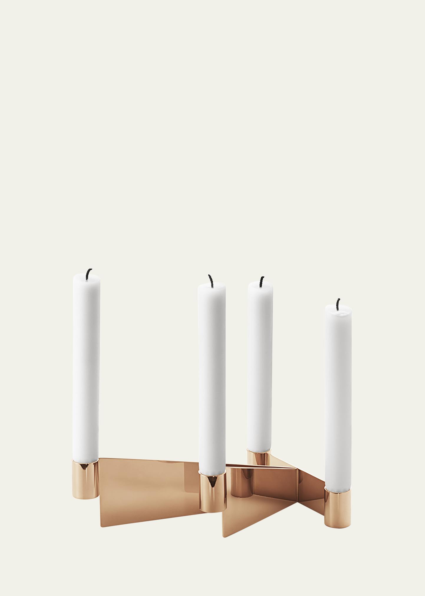 Georg Jensen 우르키올라 브라스 컬러 촛대