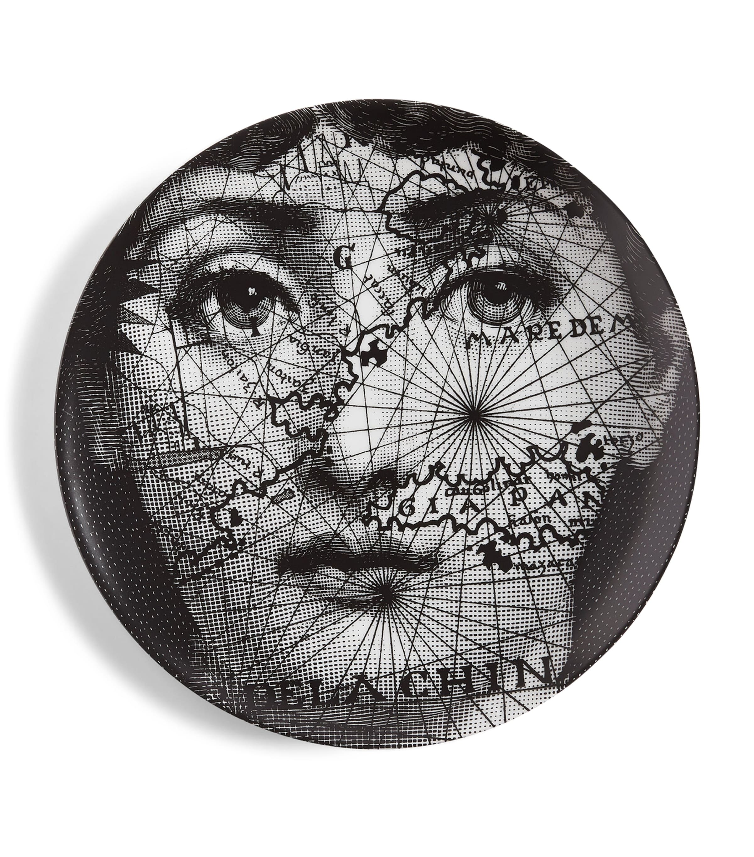Fornasetti 테마 에 바리아지오니 No. 94 월 플레이트 26cm