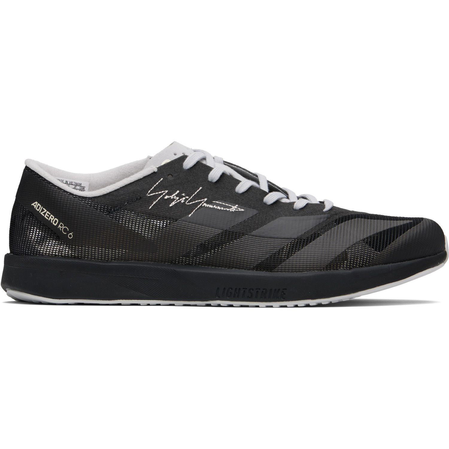 Y-3 블랙 아디제로 RC6 스니커즈