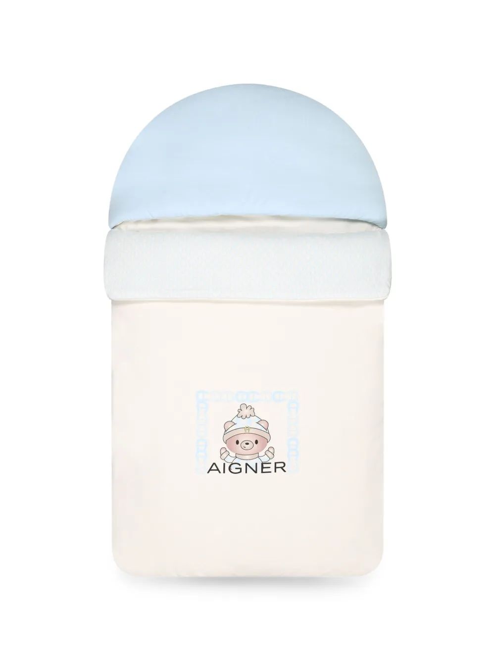 Aigner Kids 곰 프린트 로고 패턴 네스트