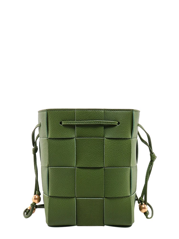 BOTTEGA VENETA 인트레치오 스트랩 버킷백
